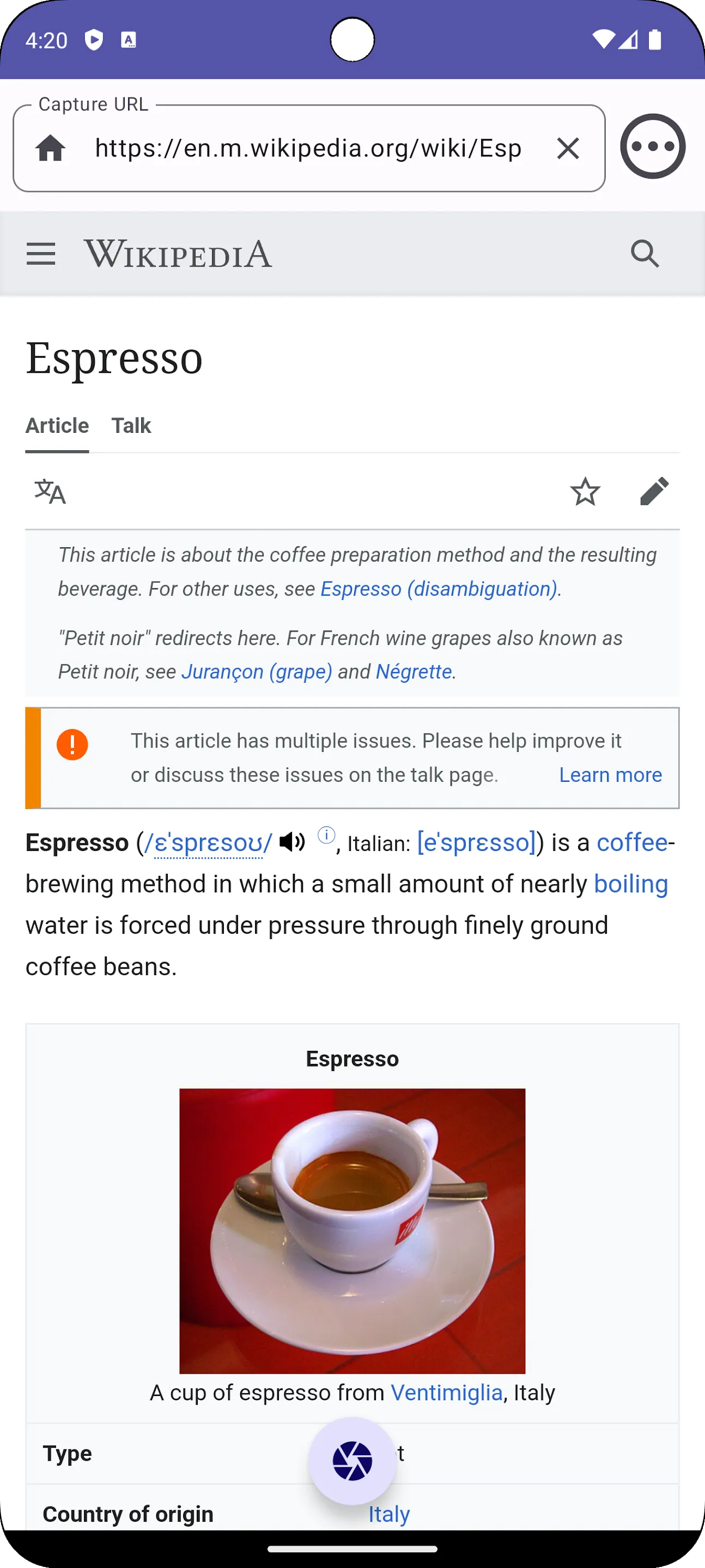 Screenshot