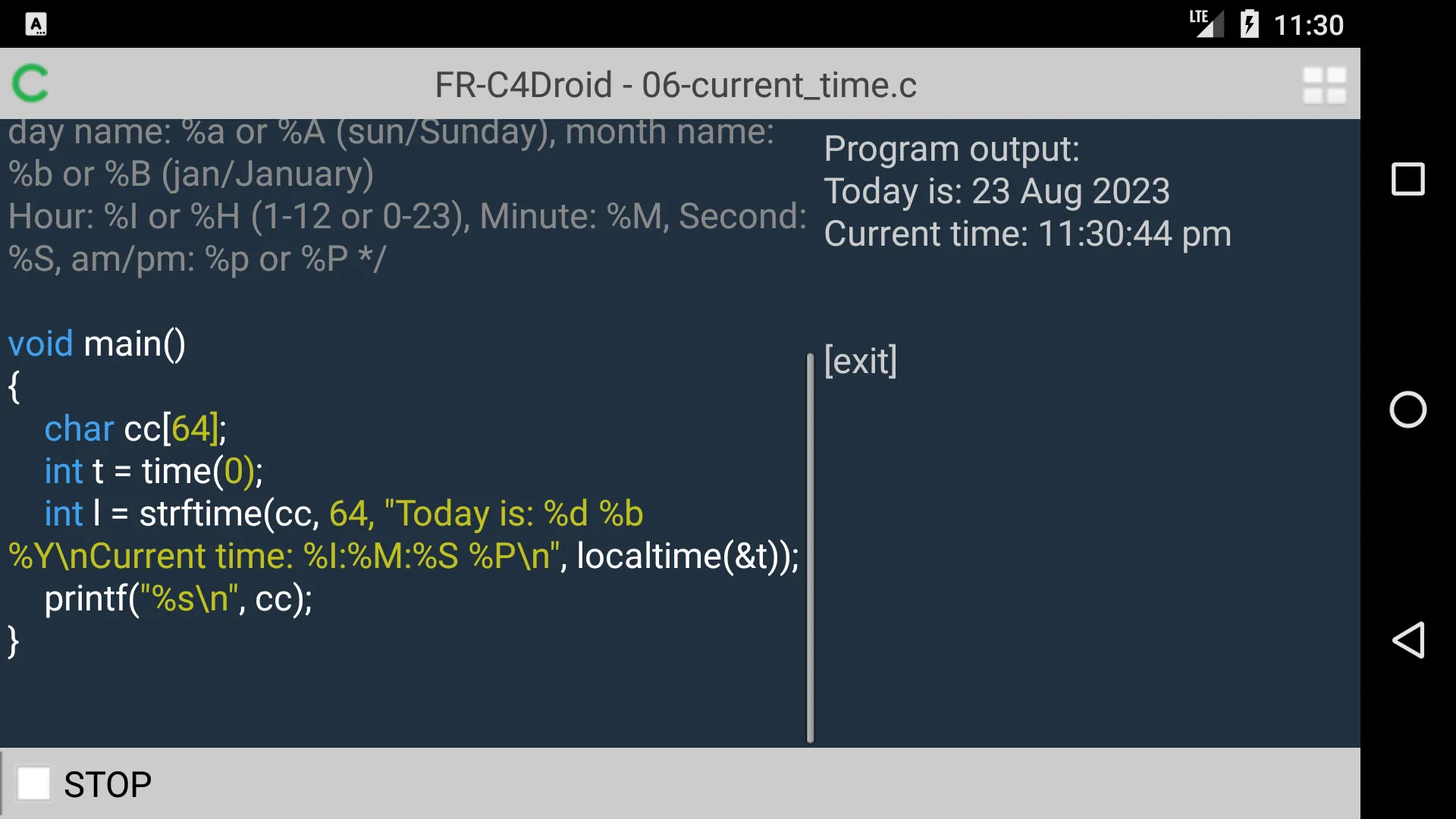 Screenshot