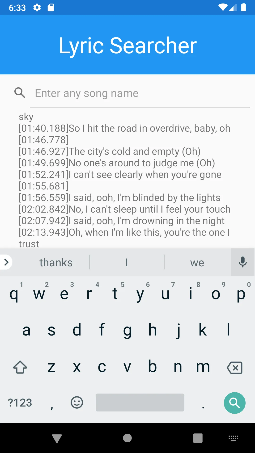 Screenshot