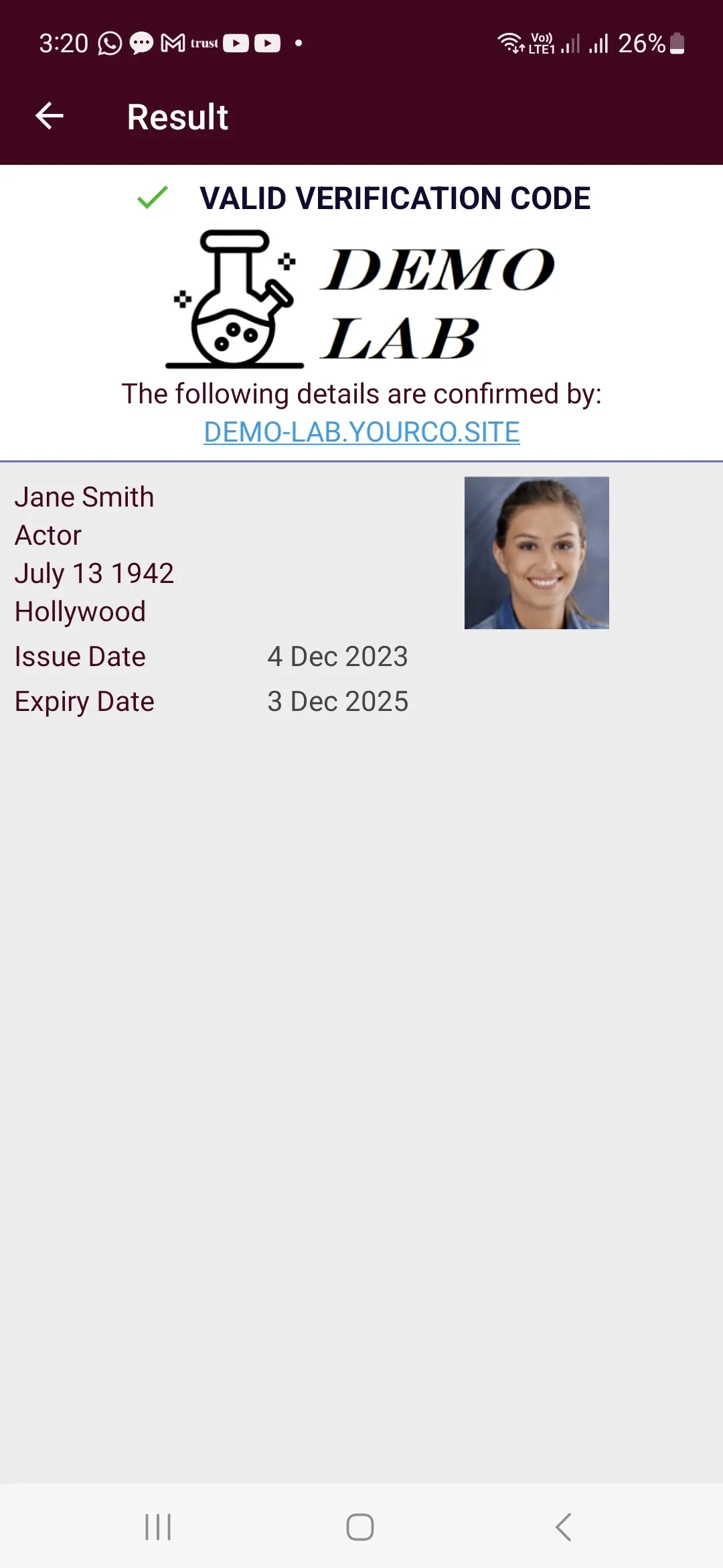 Screenshot