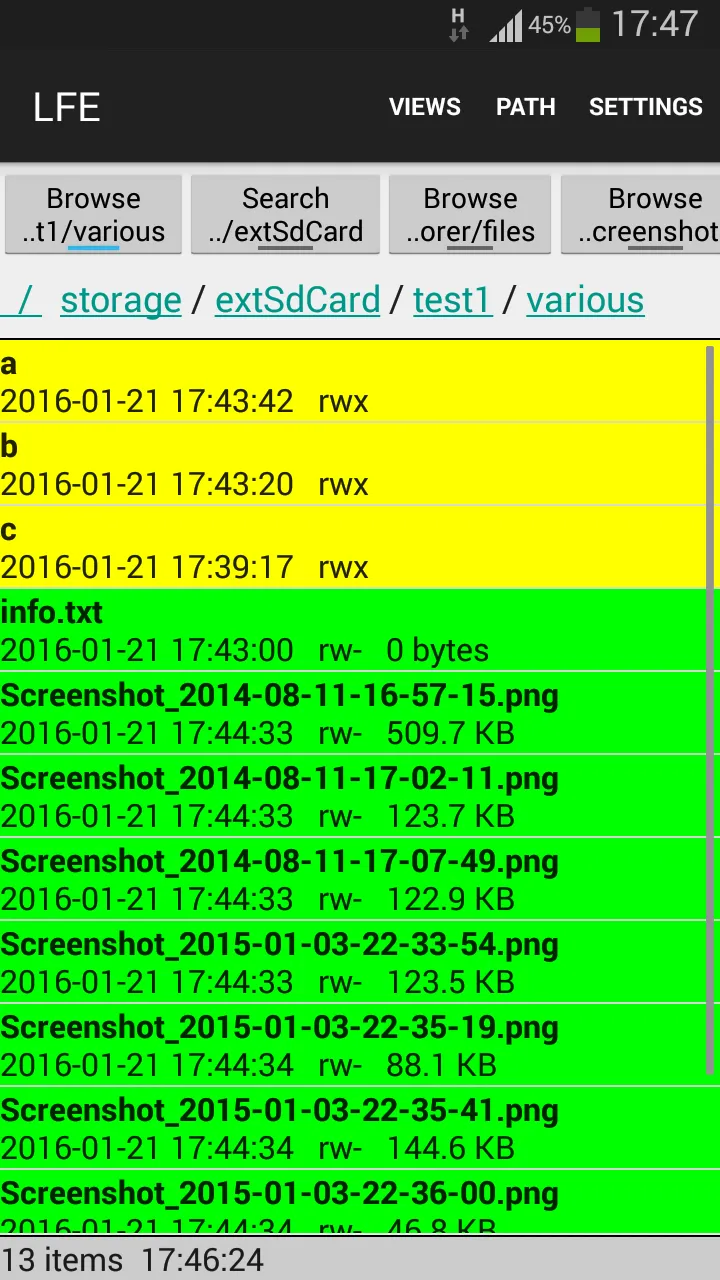 Screenshot