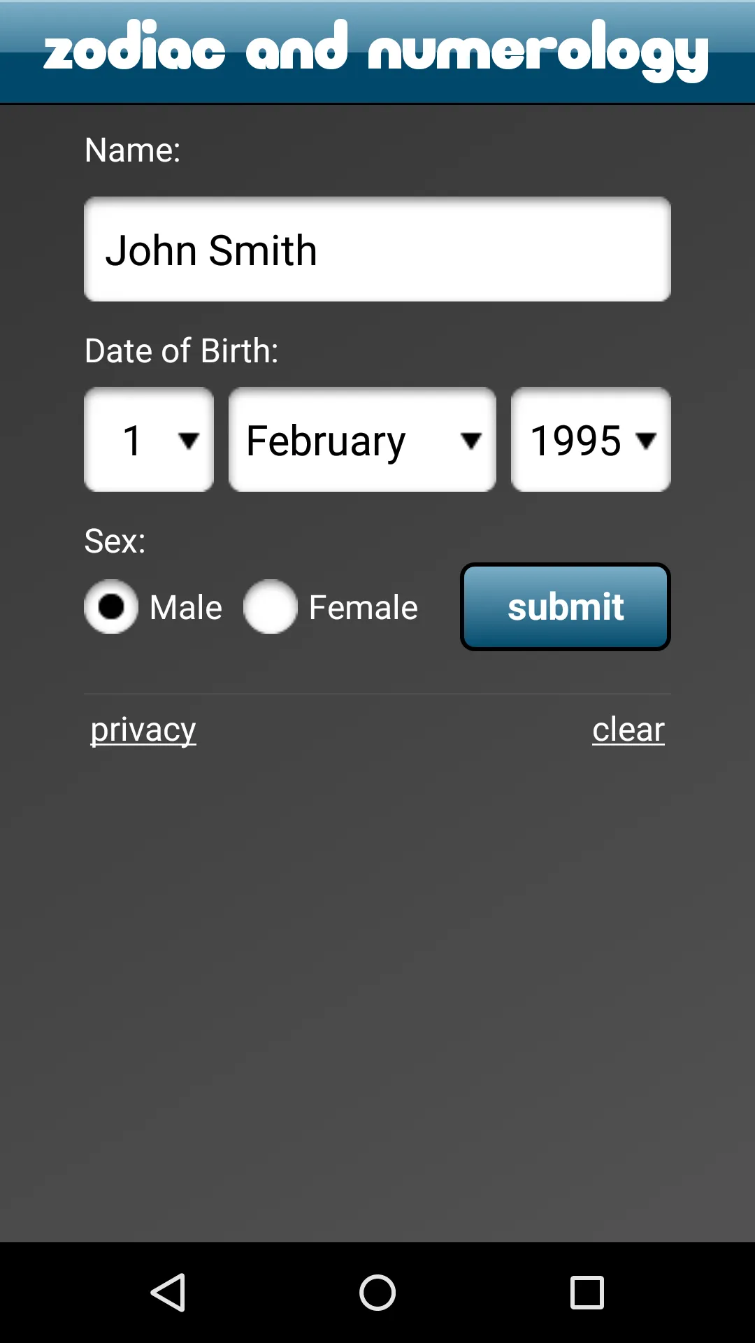 Screenshot