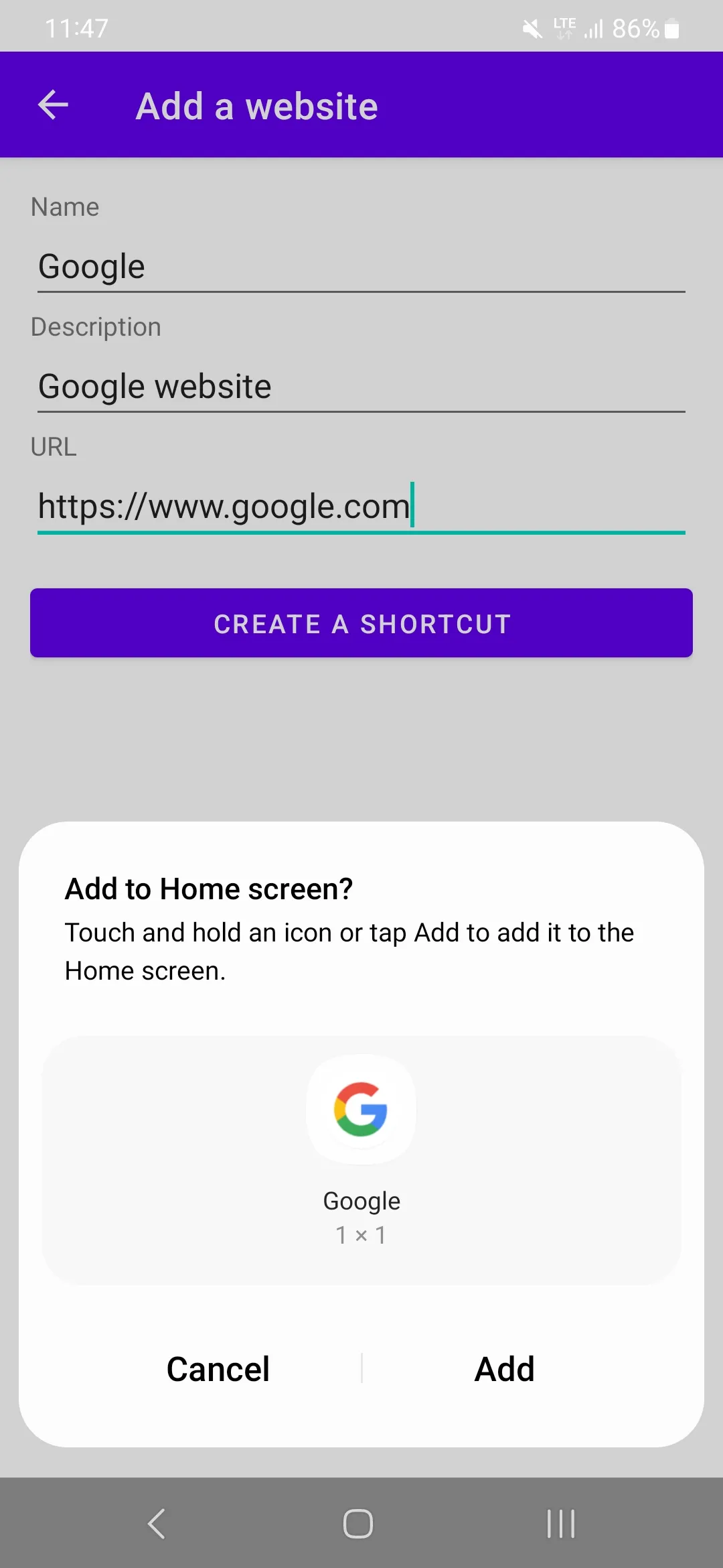 Screenshot