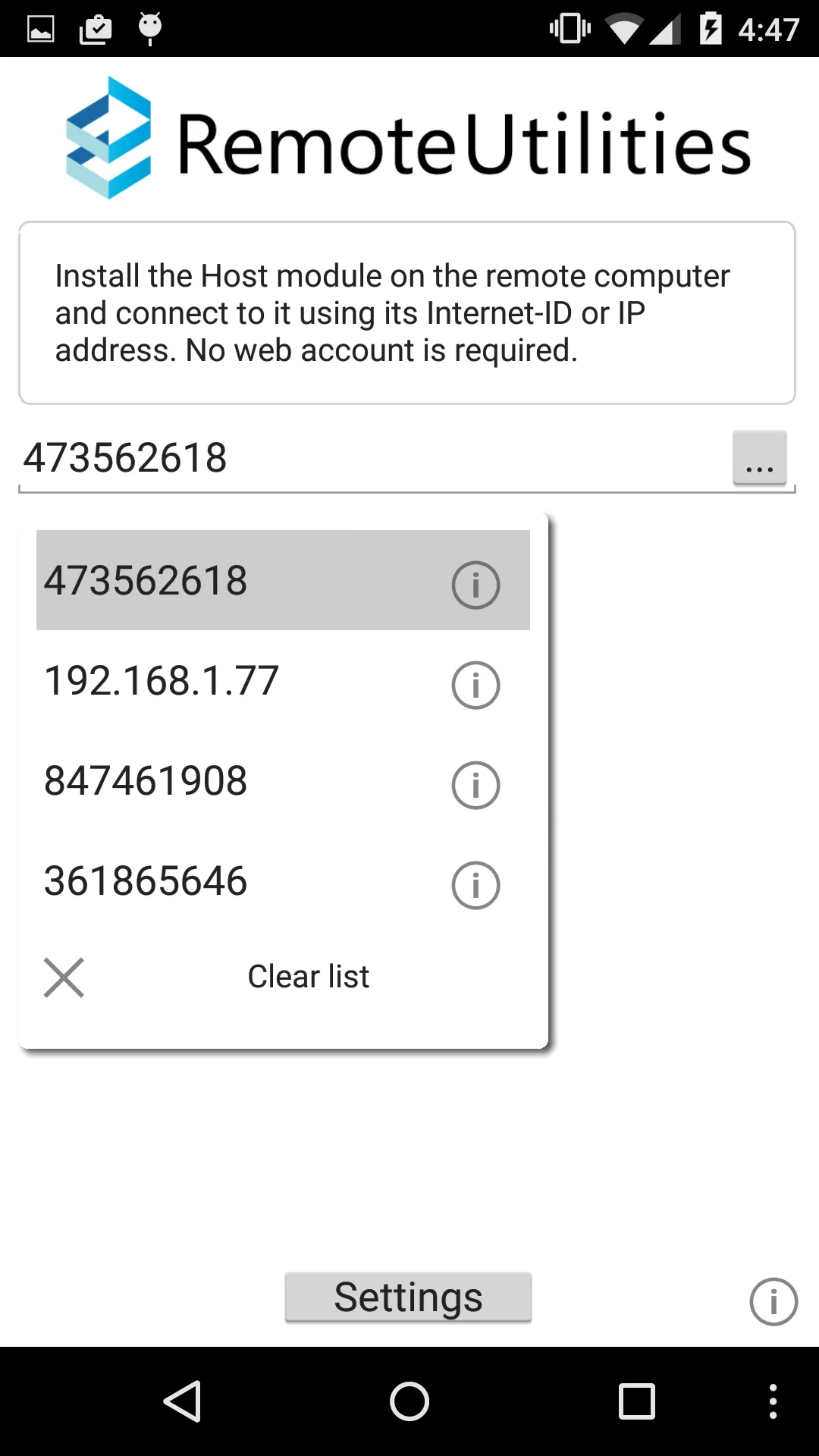 Screenshot