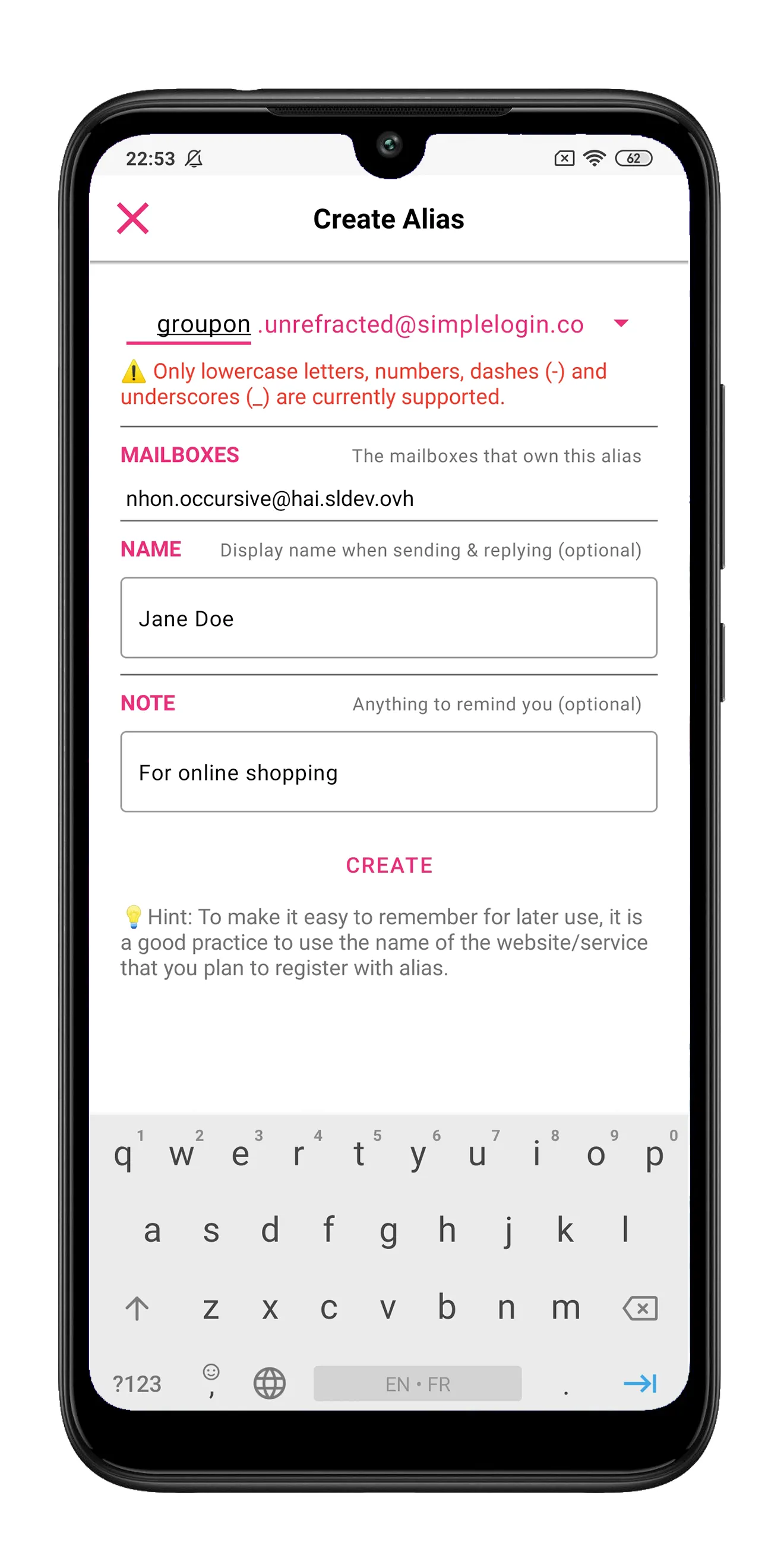 Screenshot