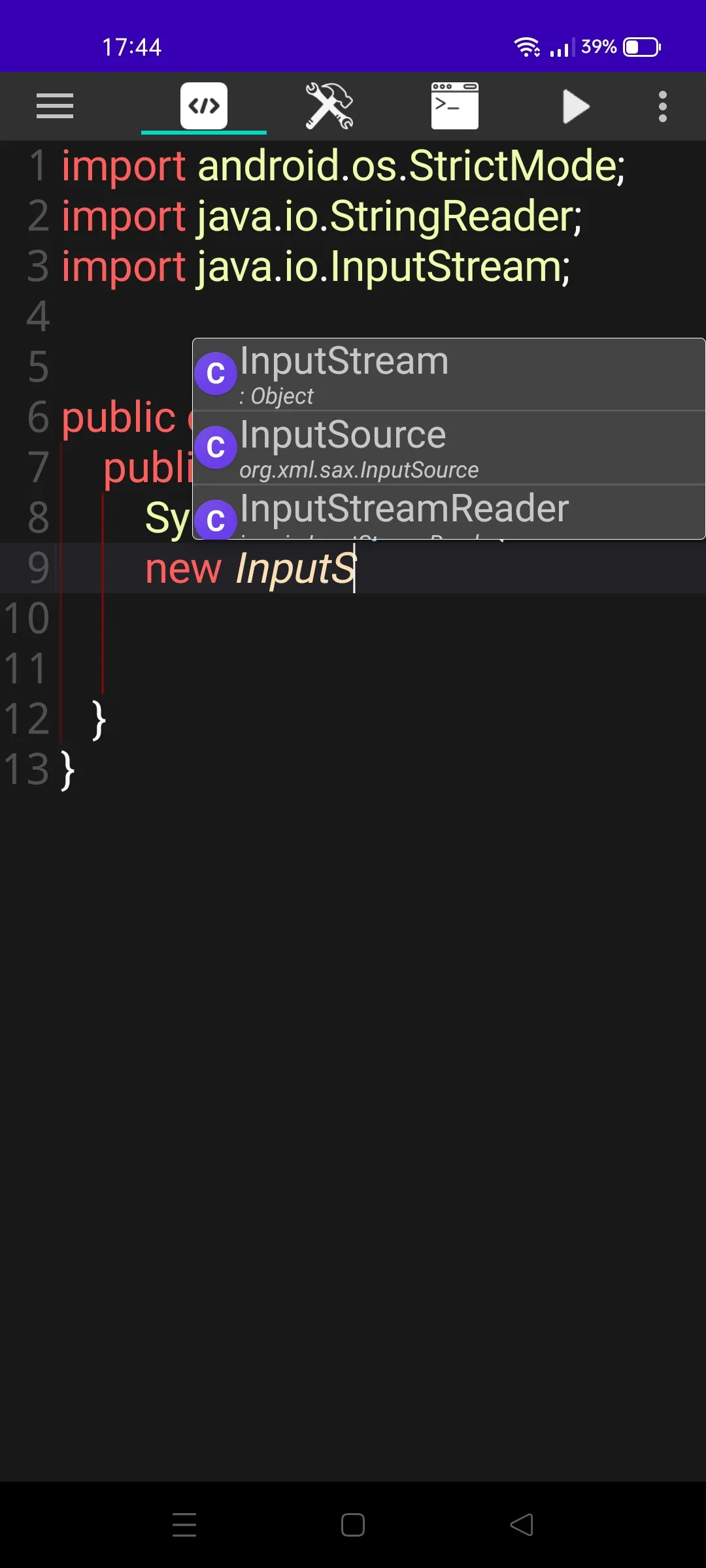 Screenshot