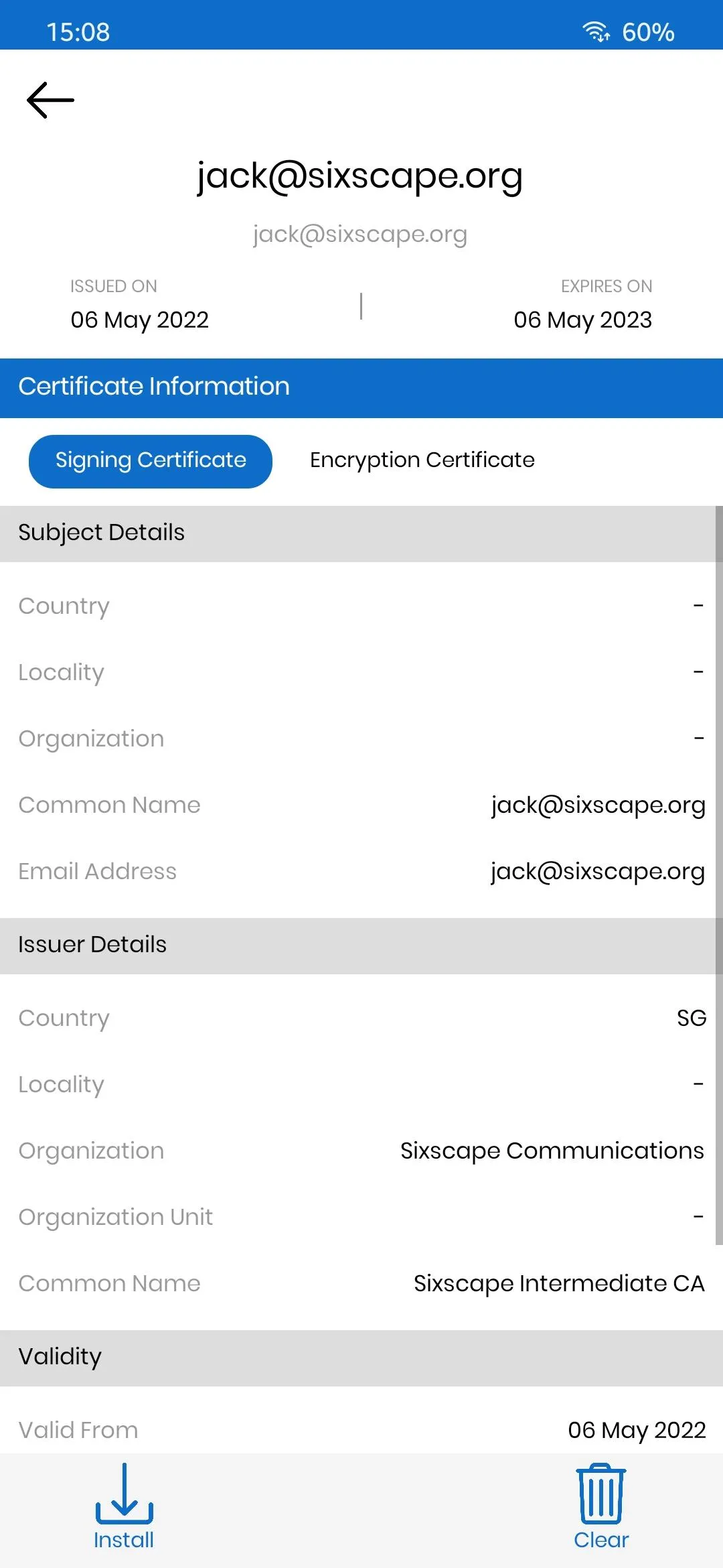 Screenshot
