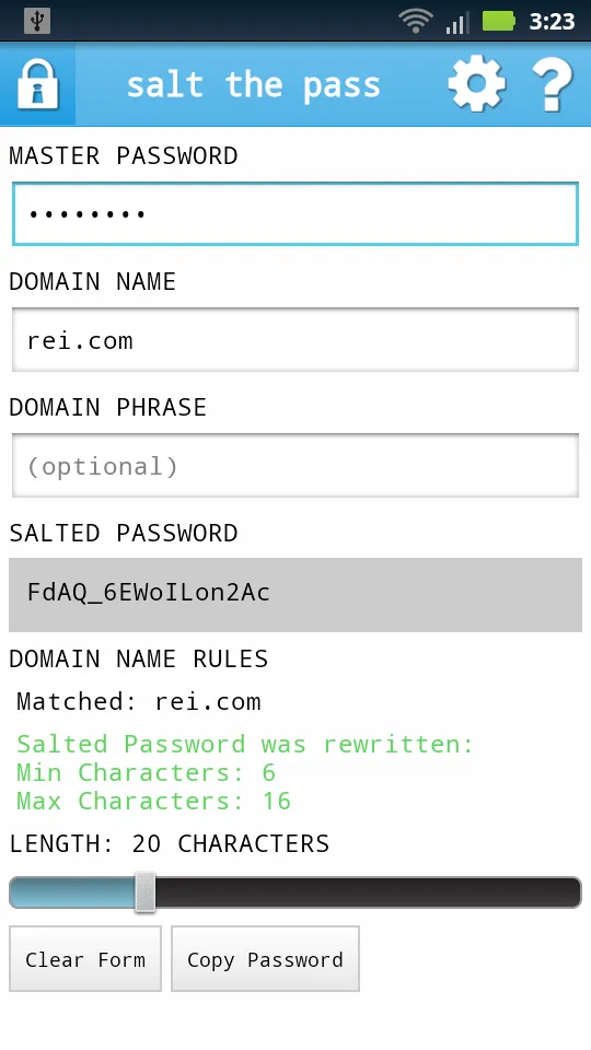 Screenshot