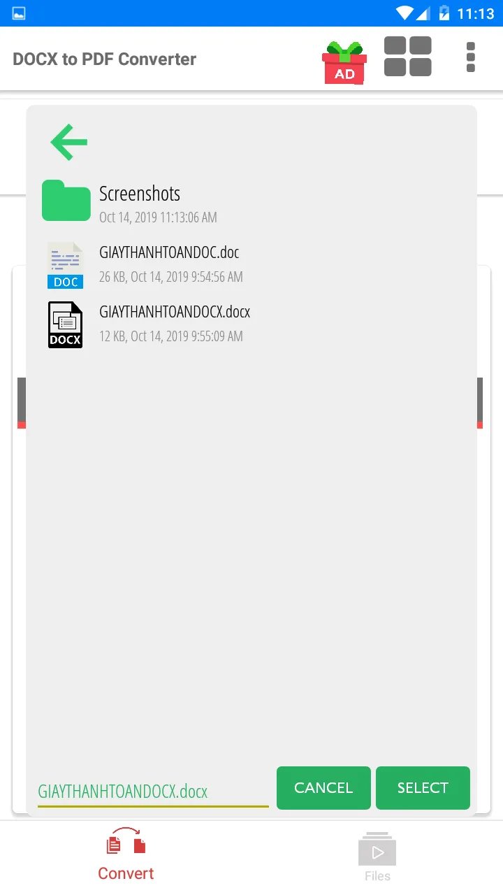 Screenshot