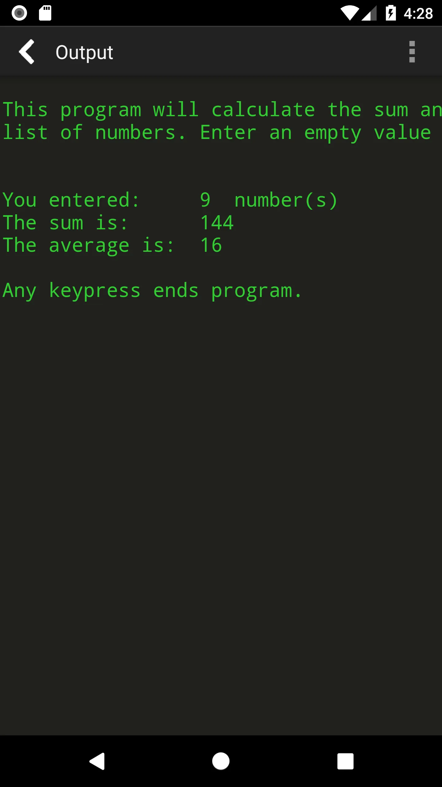 Screenshot