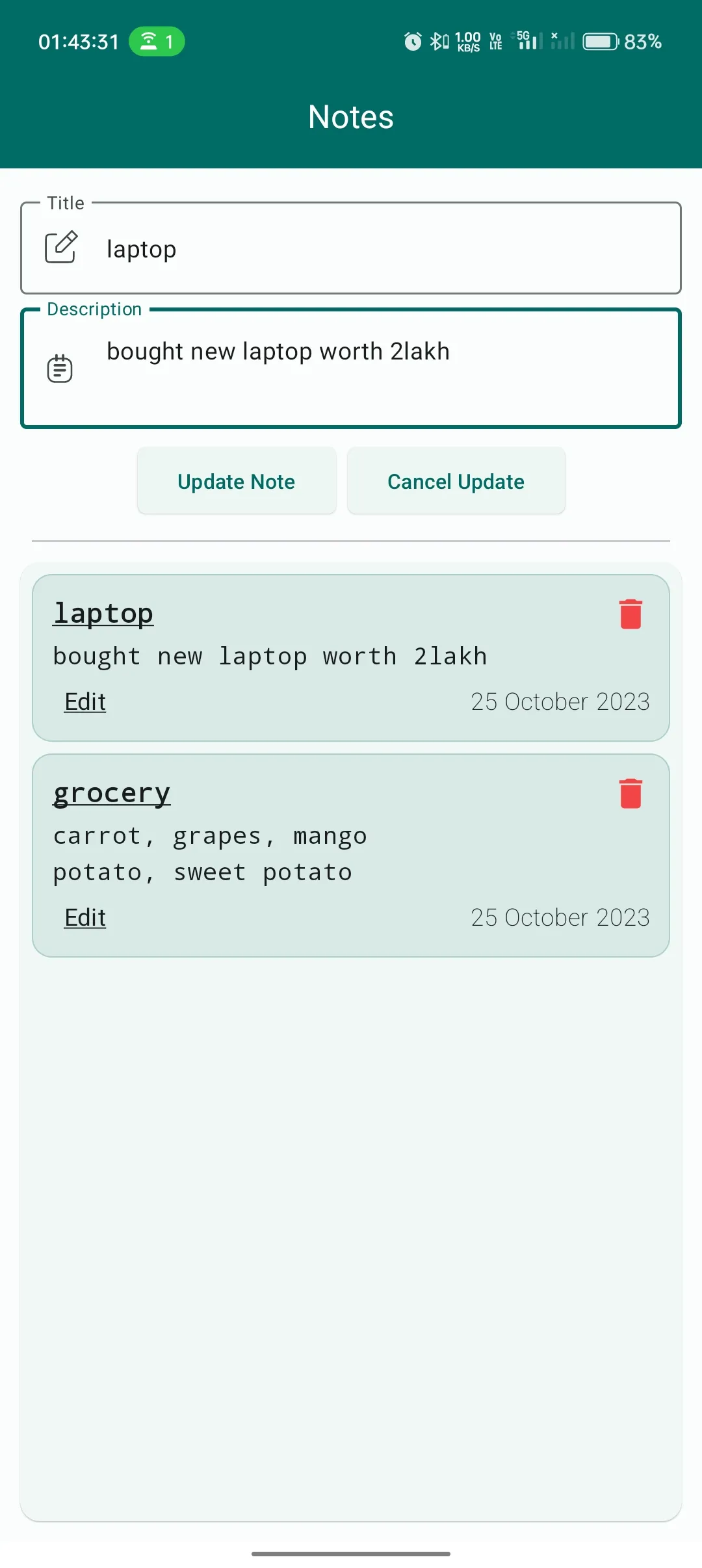 Screenshot