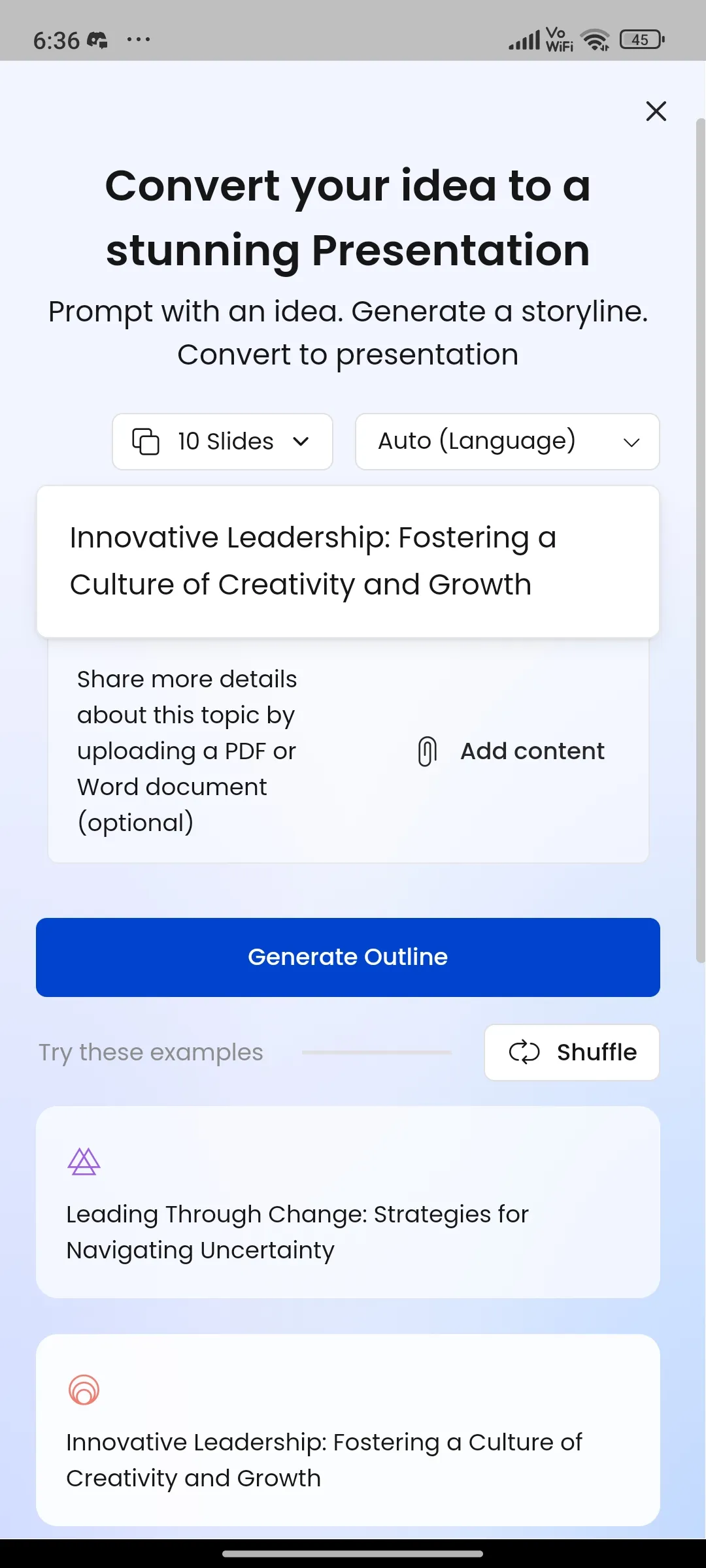 Screenshot