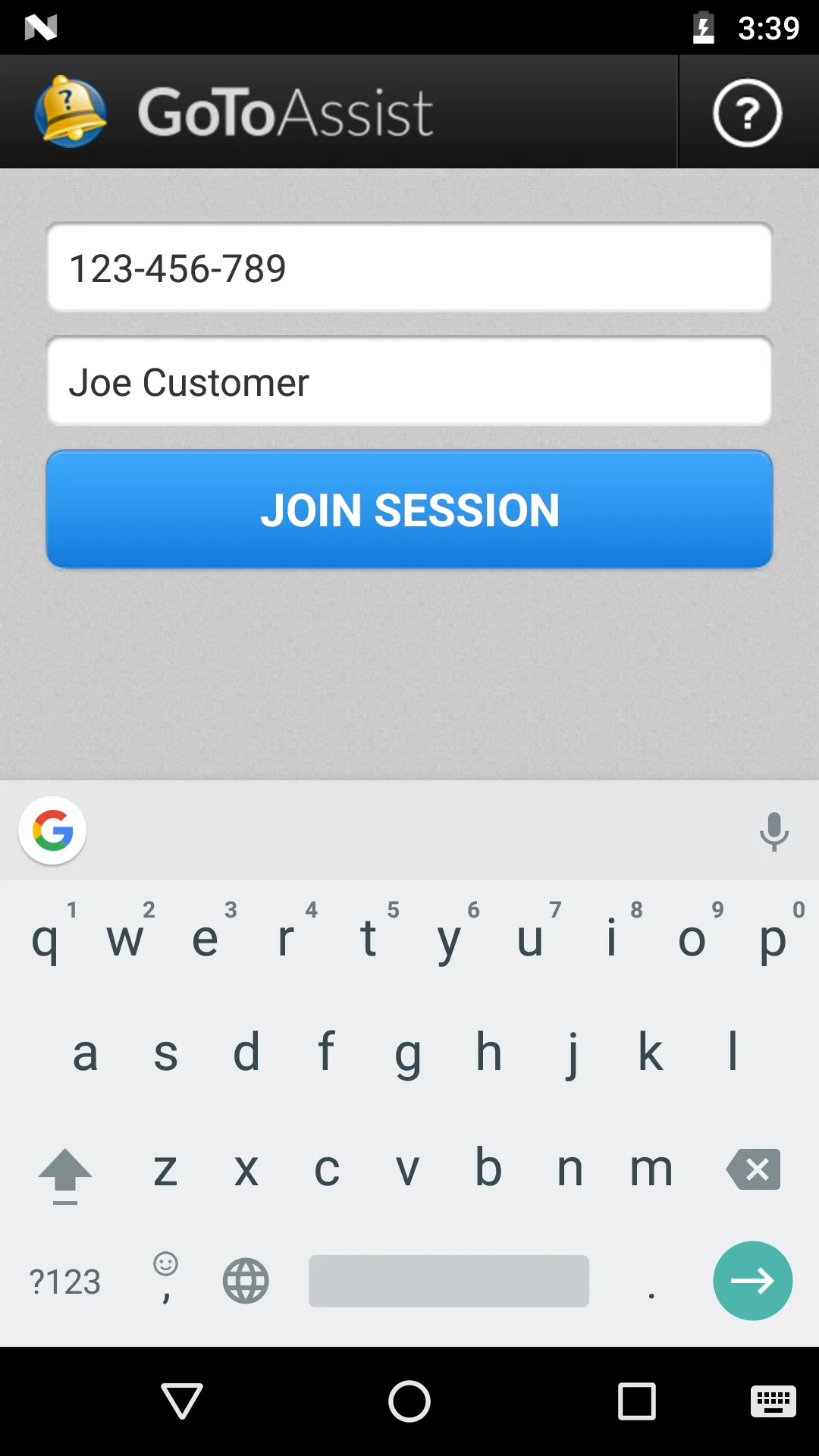 Screenshot