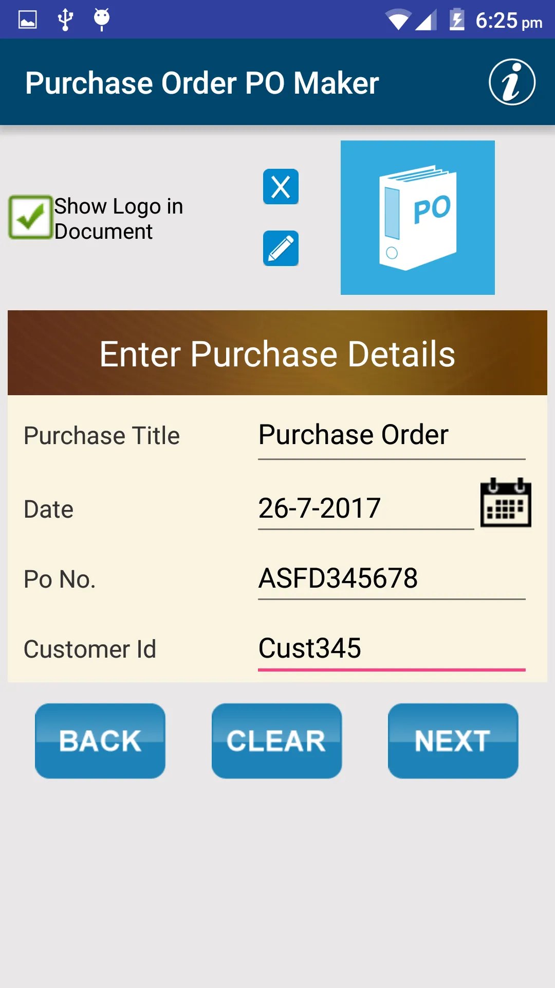 Screenshot