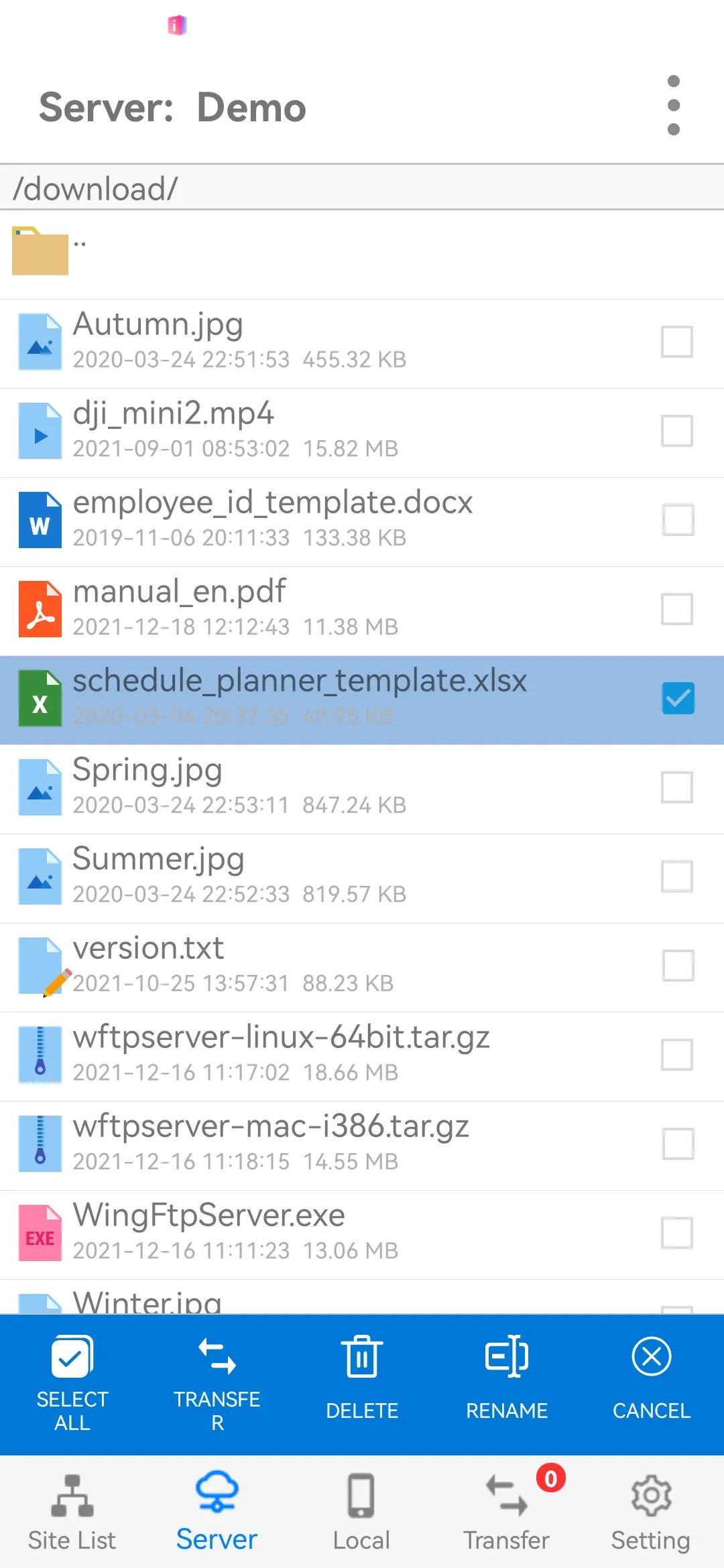 Screenshot