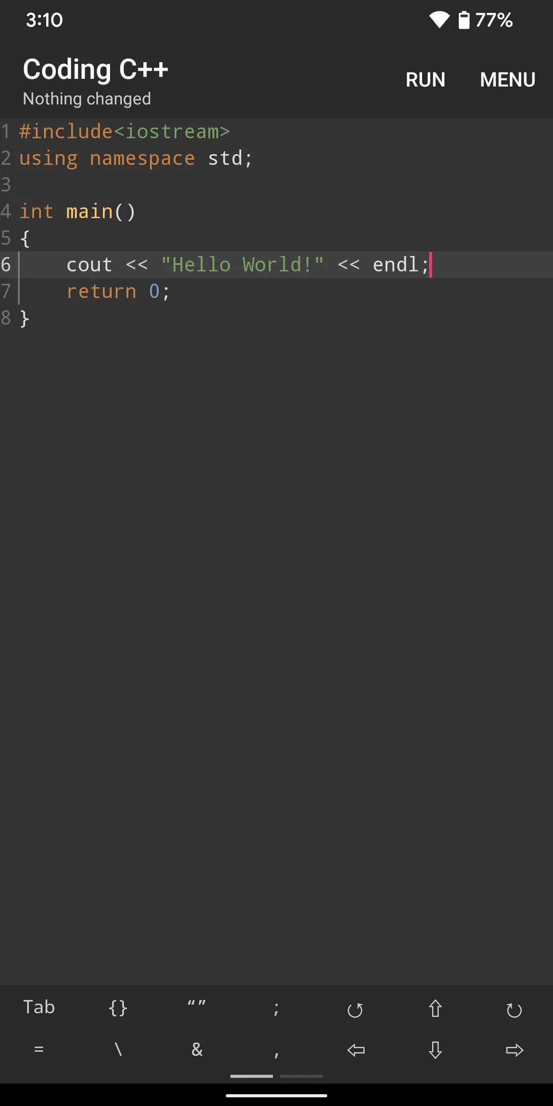 Screenshot