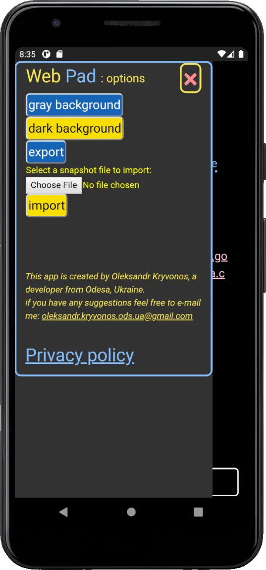 Screenshot