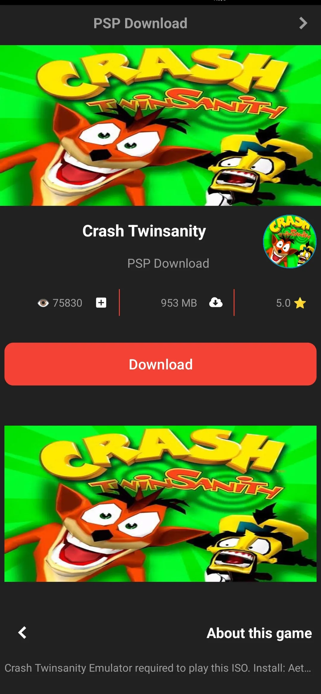 Screenshot