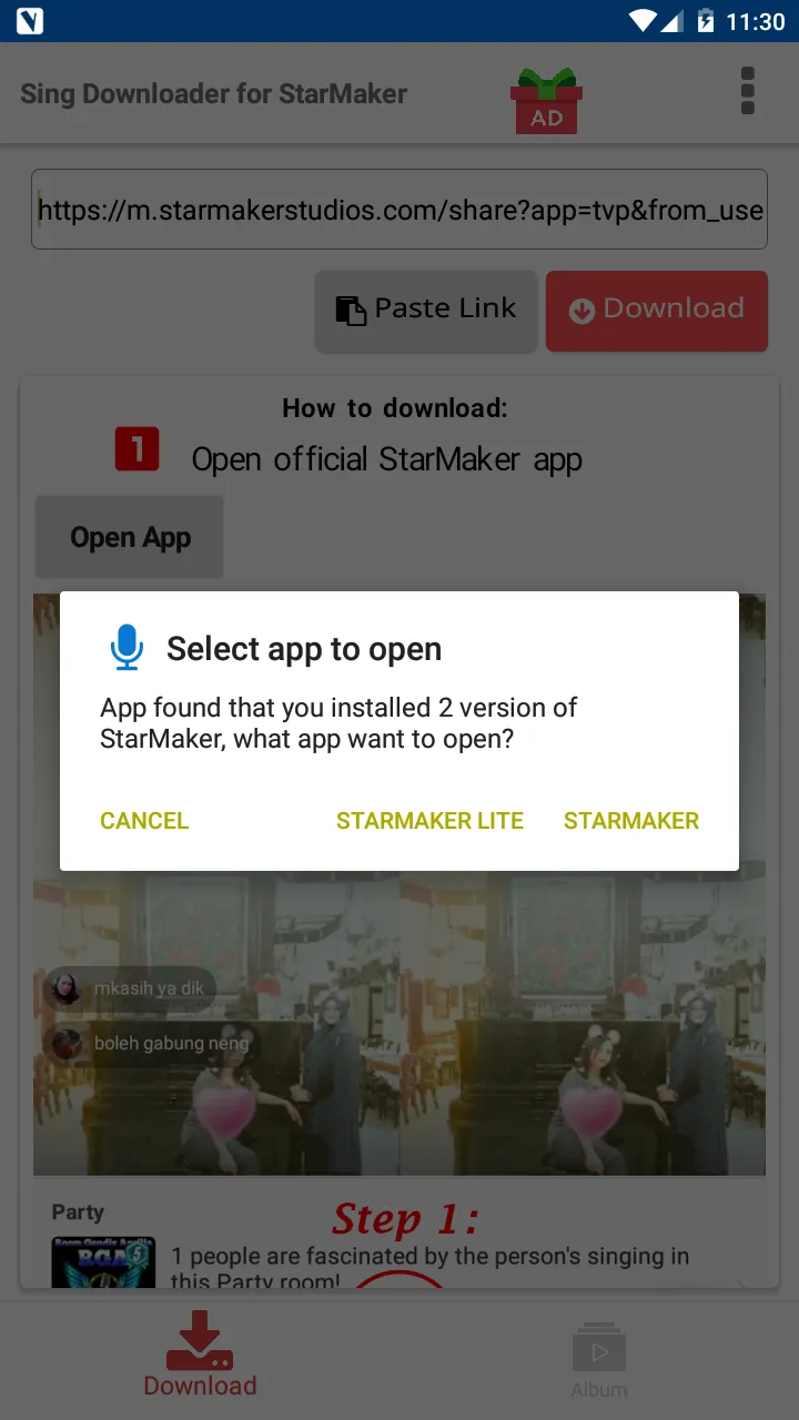Screenshot