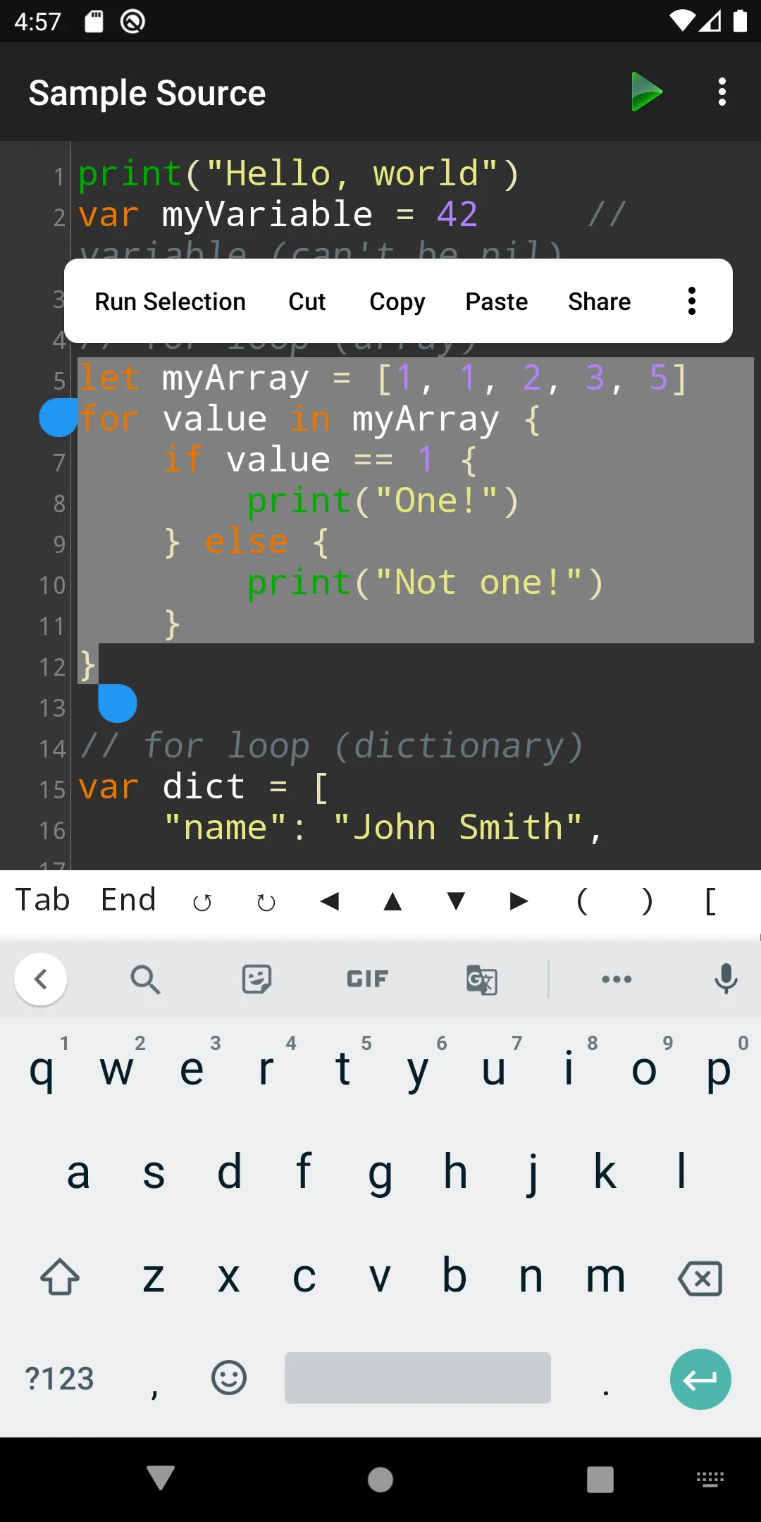 Screenshot
