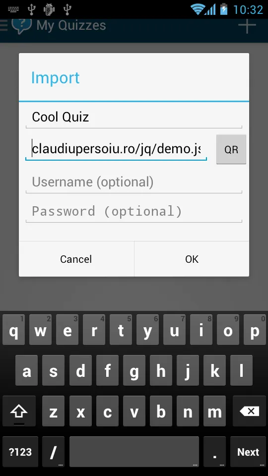 Screenshot