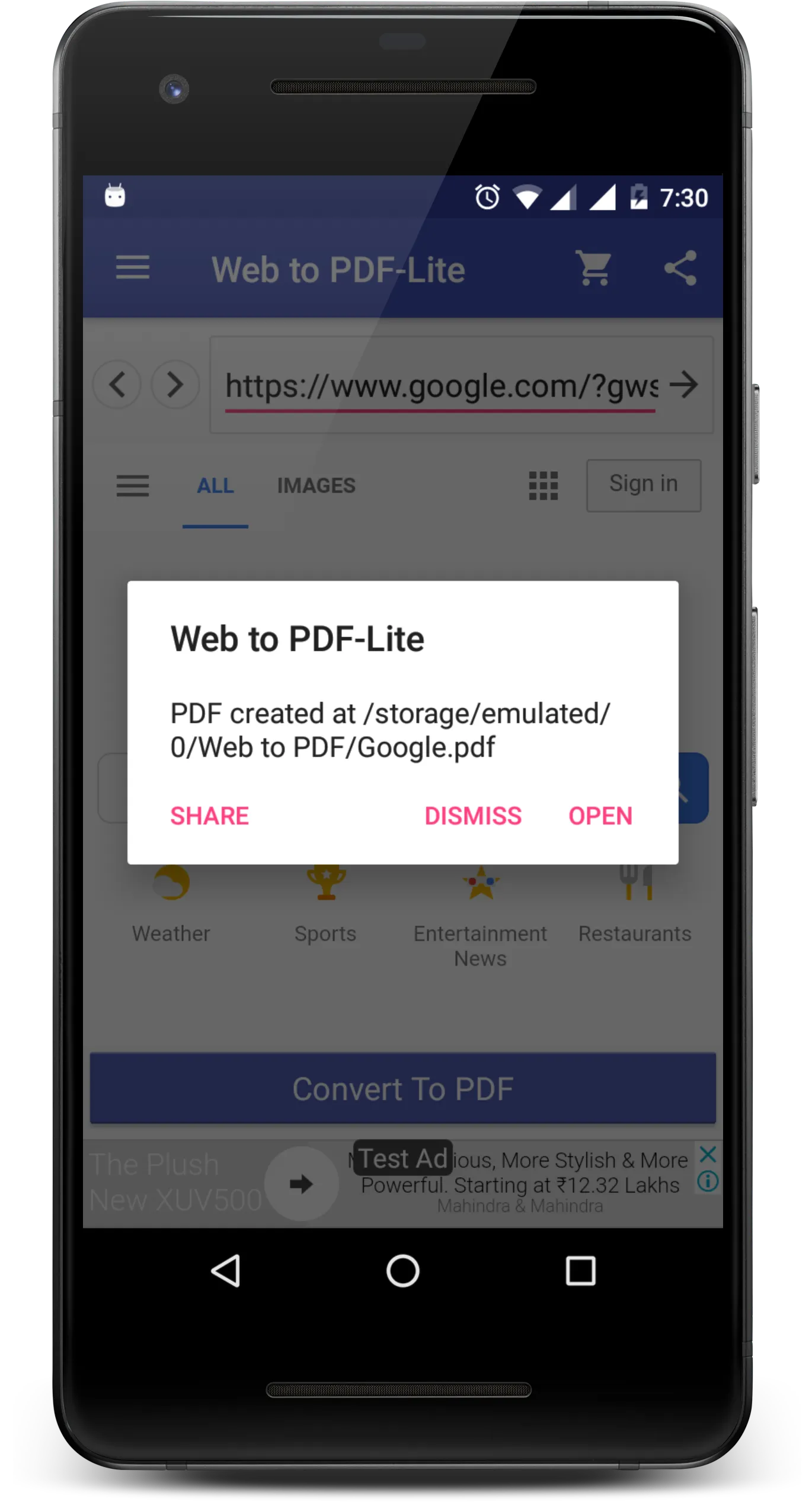 Screenshot