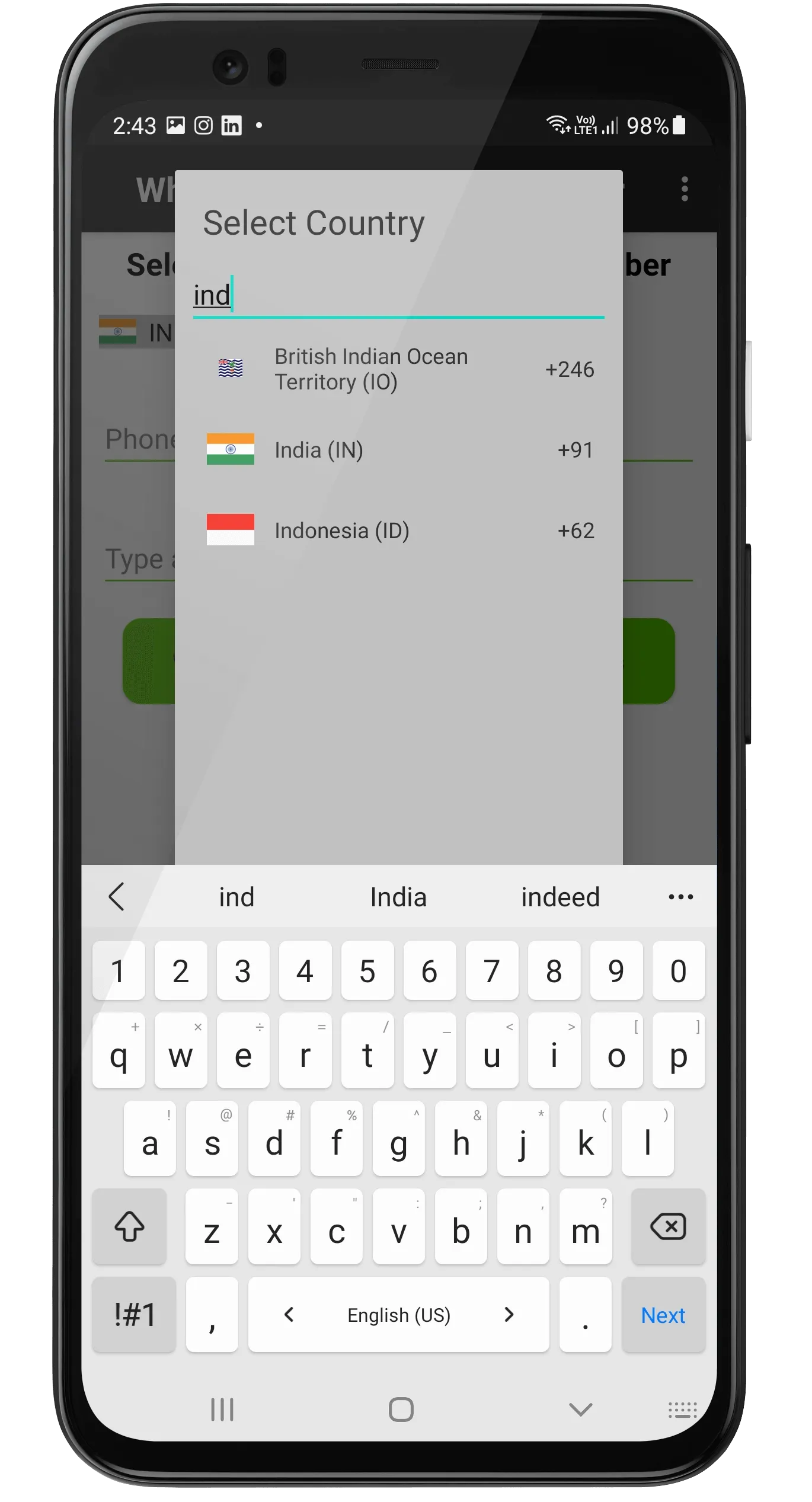 Screenshot