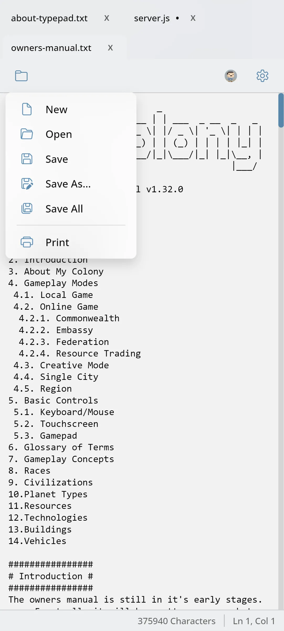 Screenshot