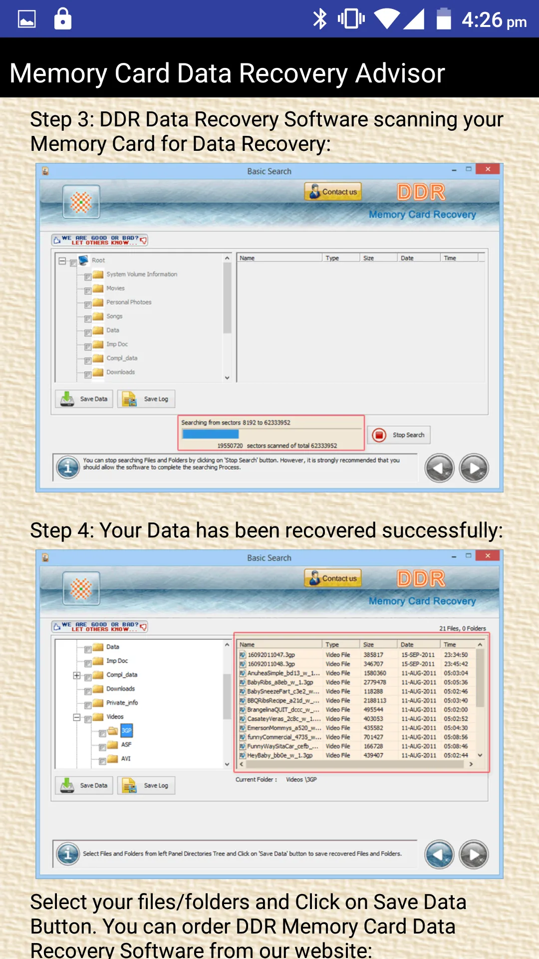 Screenshot
