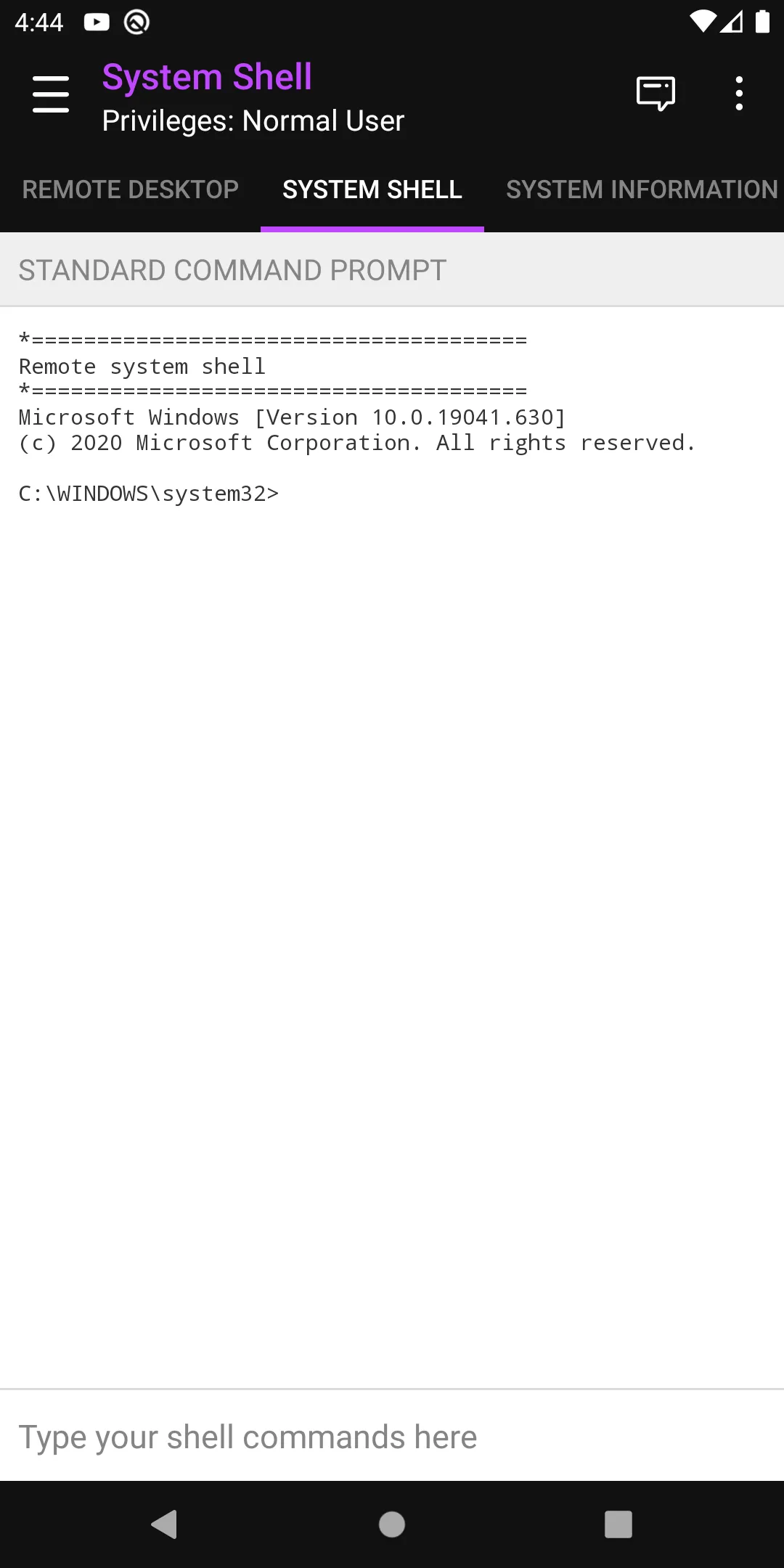 Screenshot