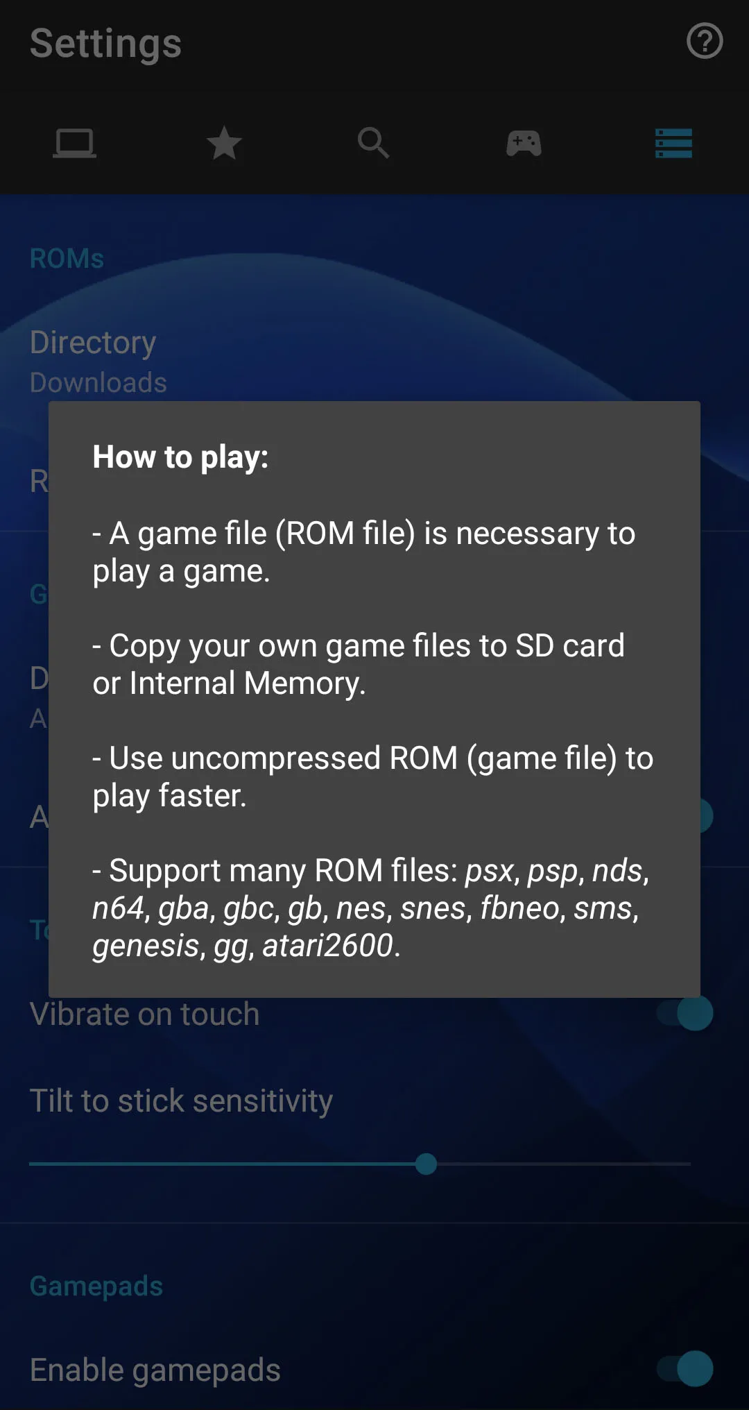 Screenshot