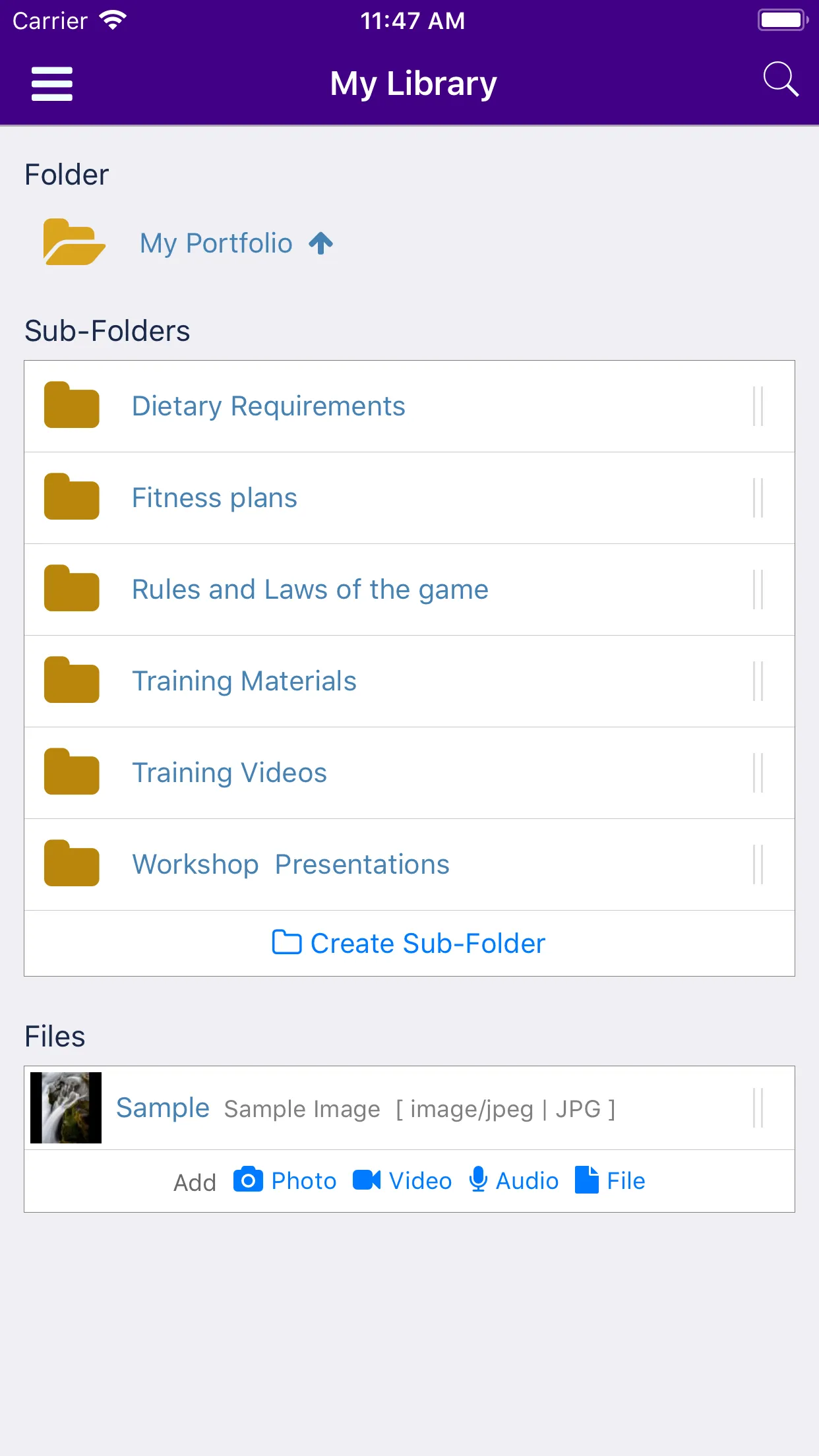 Screenshot