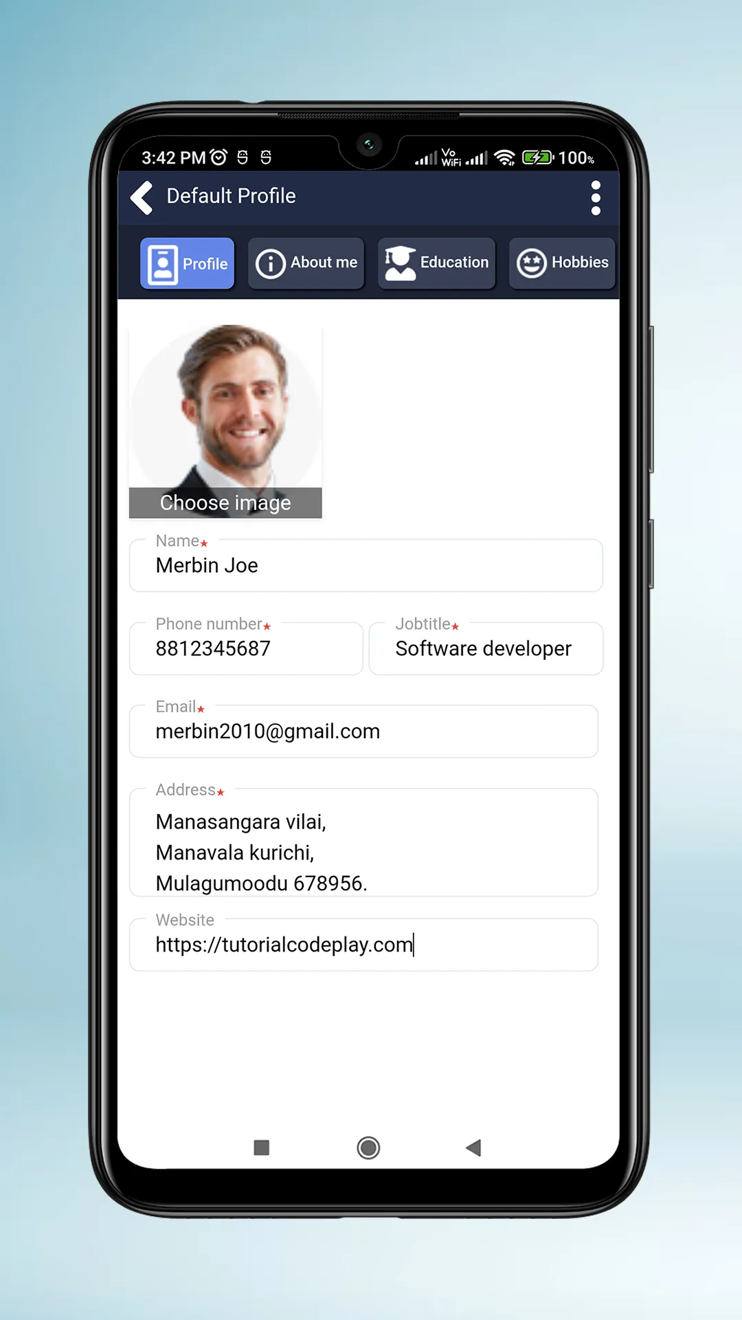 Screenshot