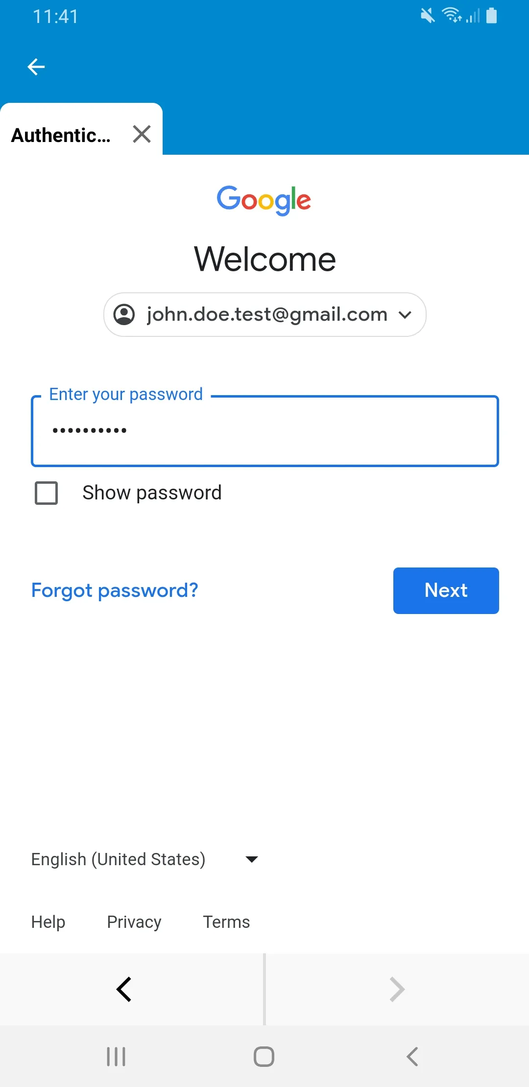 Screenshot