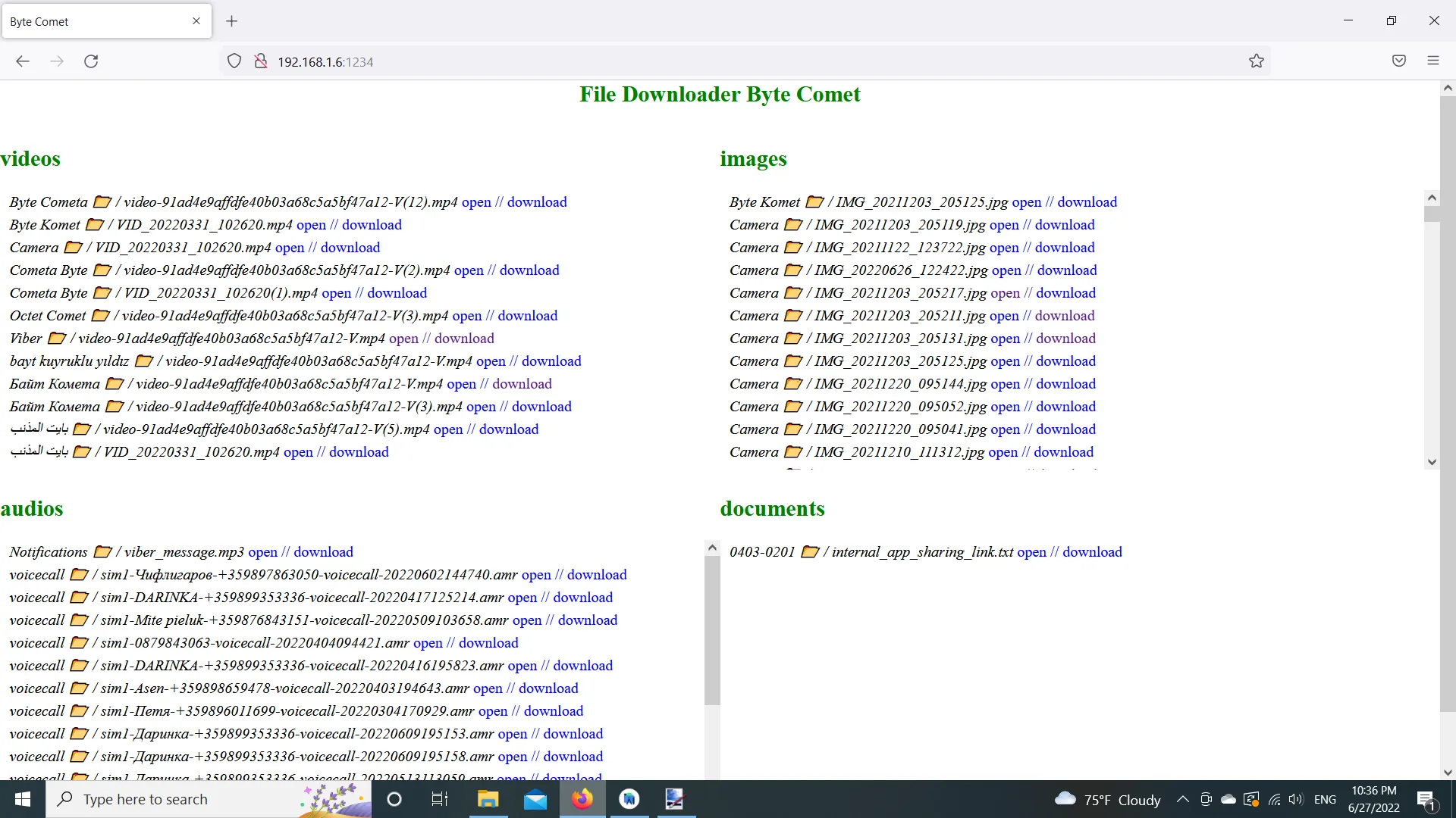 Screenshot