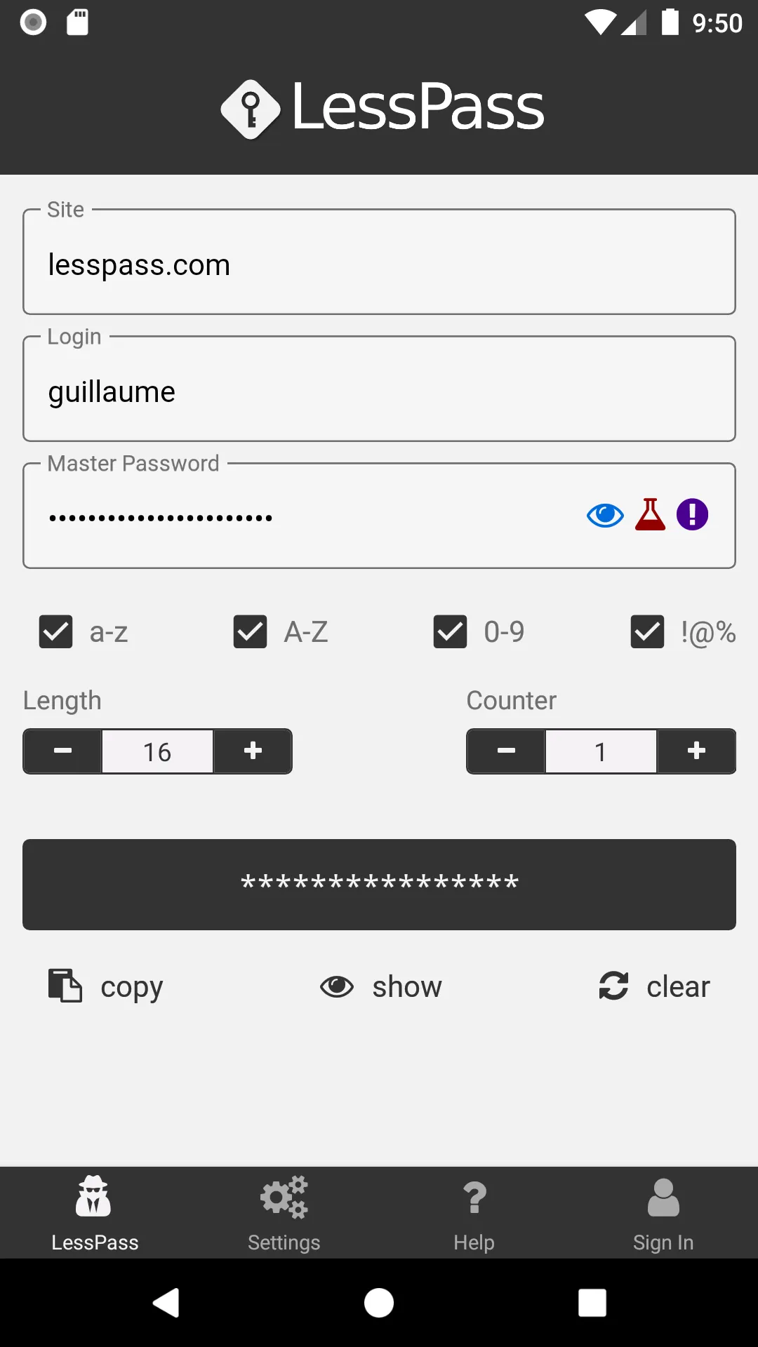Screenshot