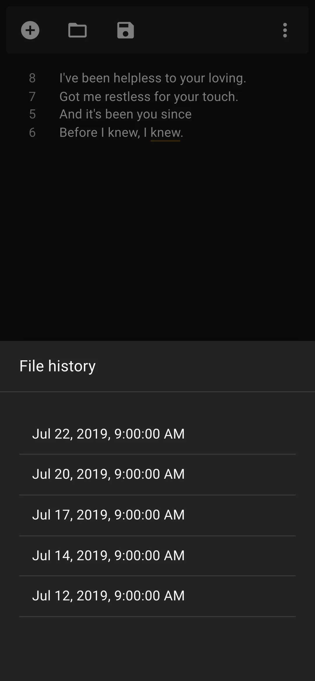 Screenshot