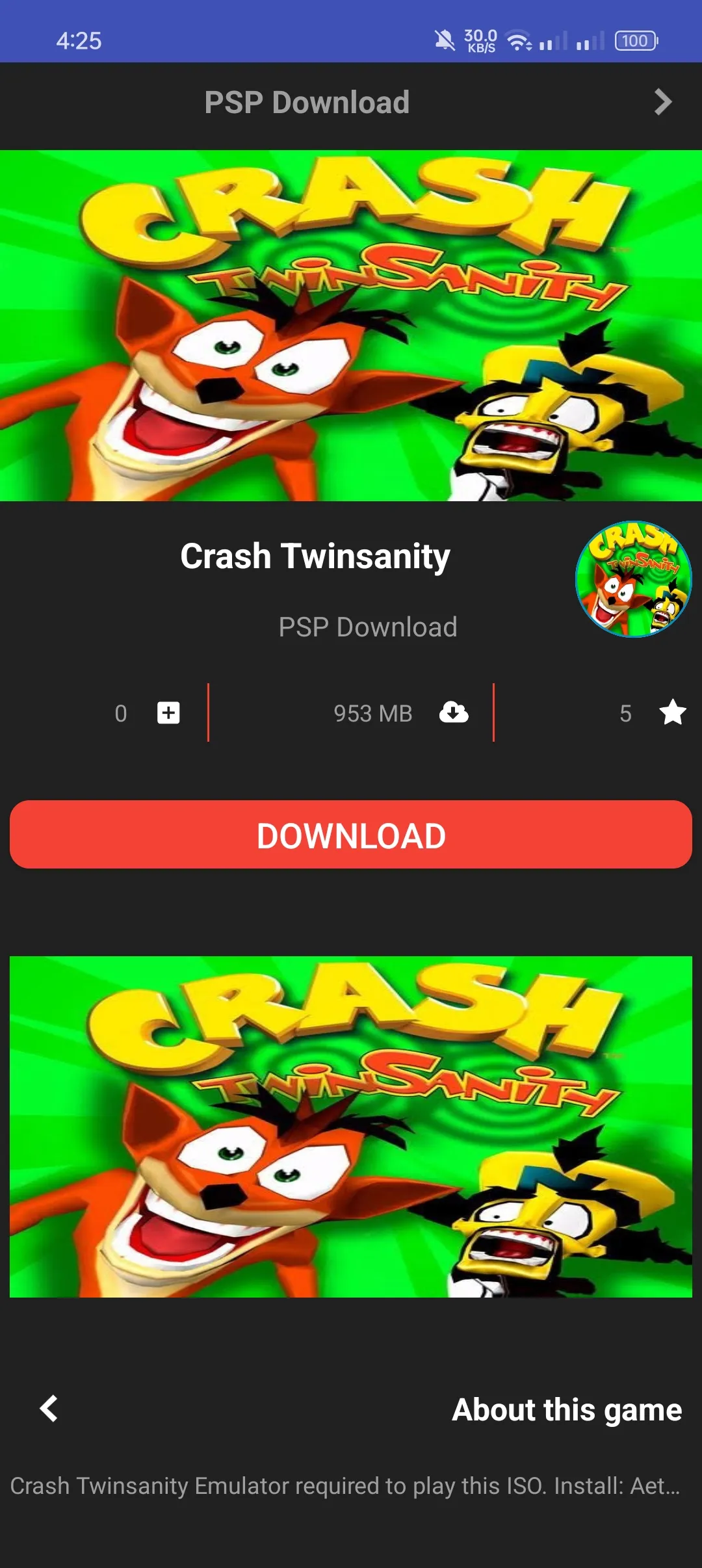 Screenshot