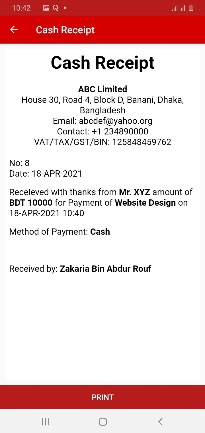 Screenshot