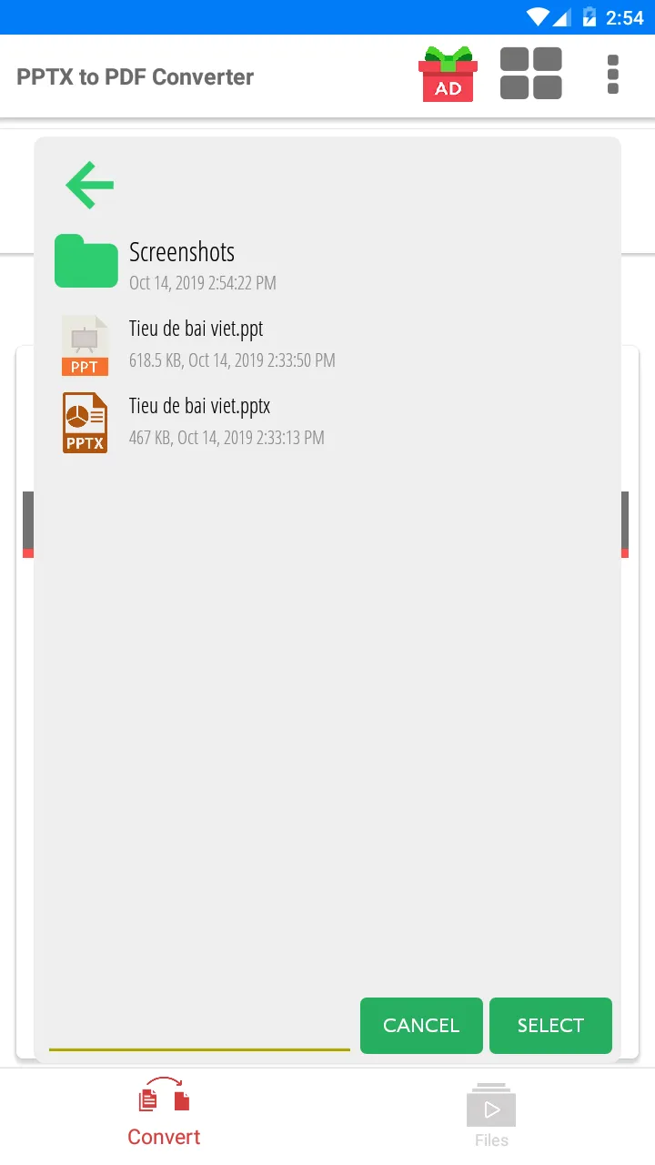 Screenshot
