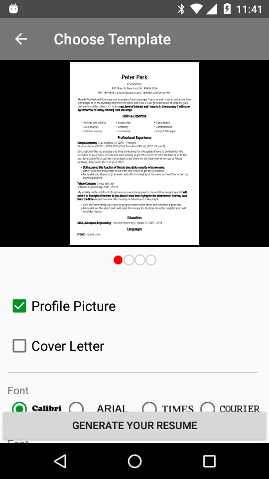 Screenshot