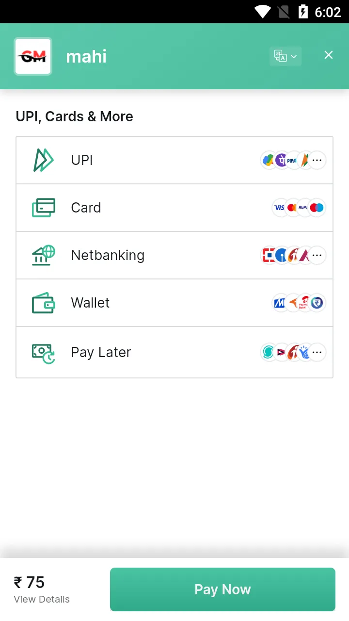 Screenshot