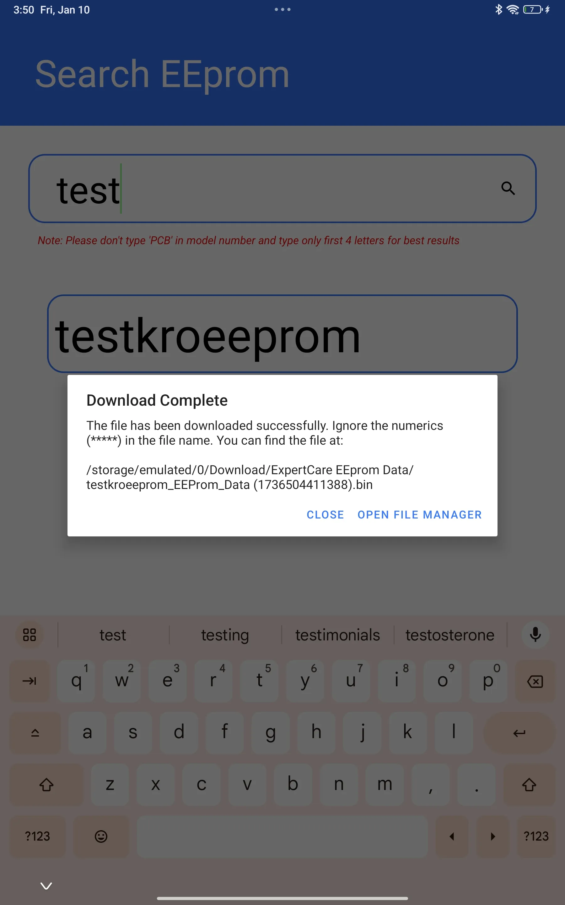 Screenshot