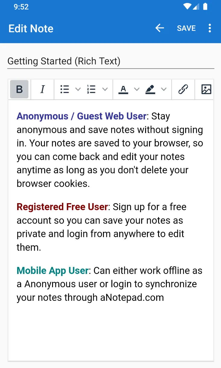 Screenshot