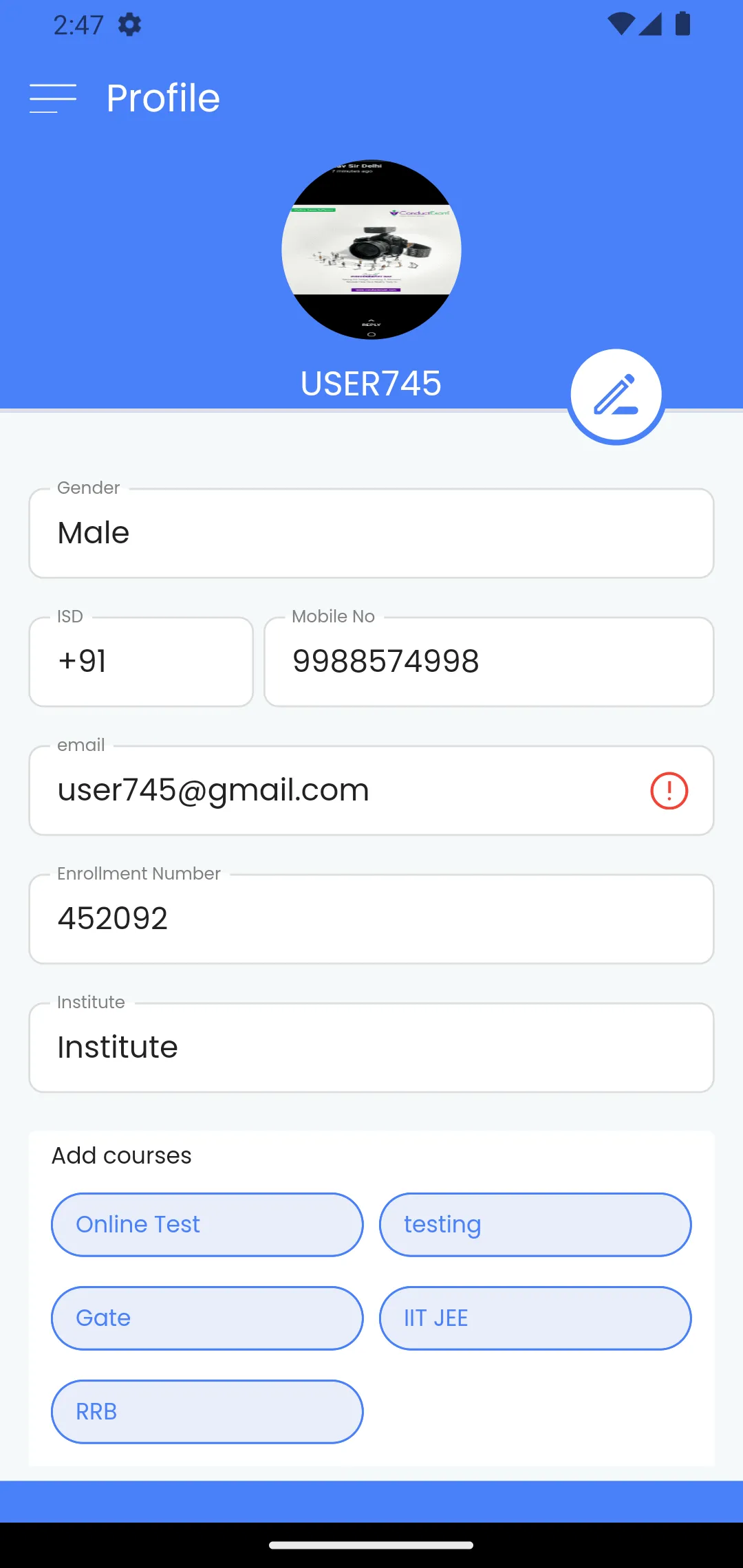 Screenshot