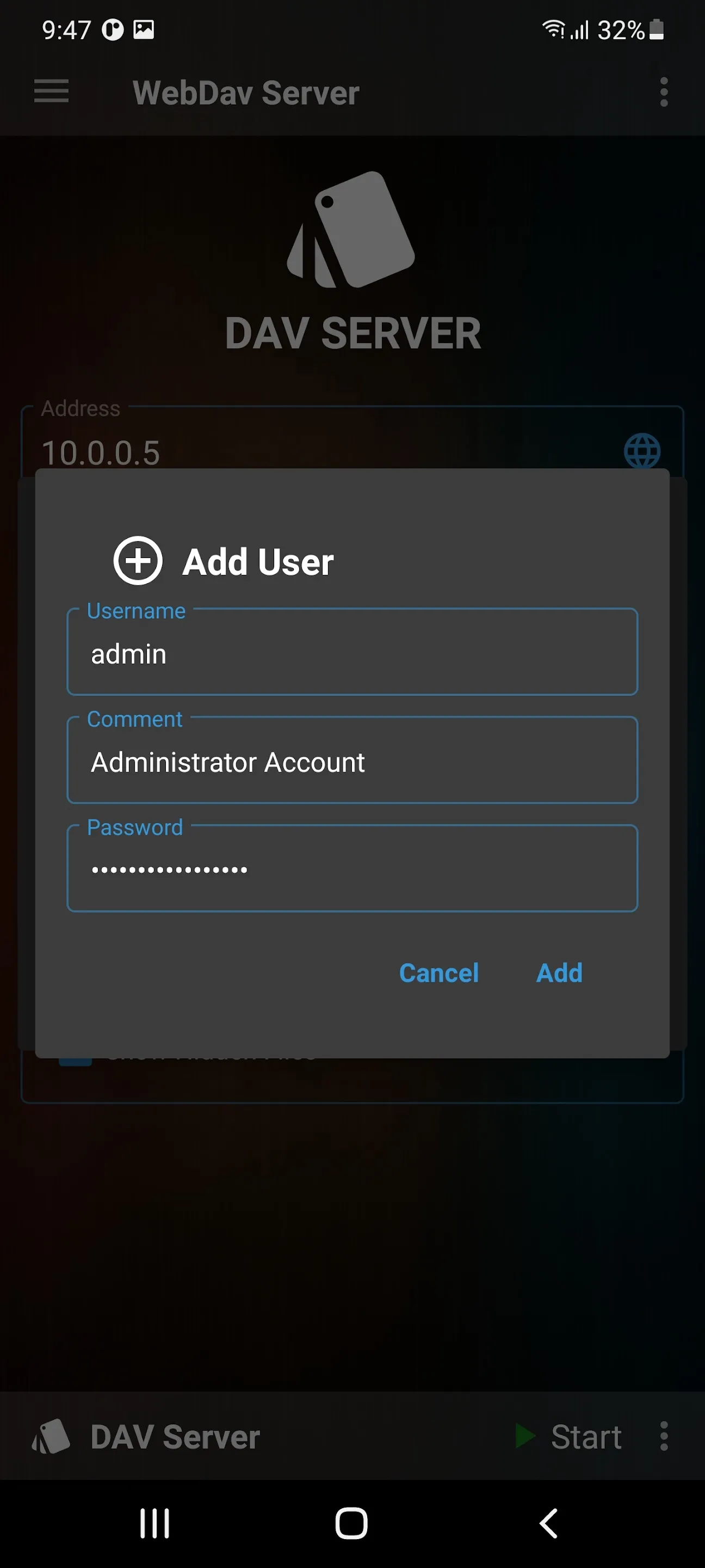 Screenshot