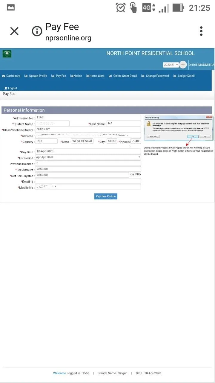 Screenshot