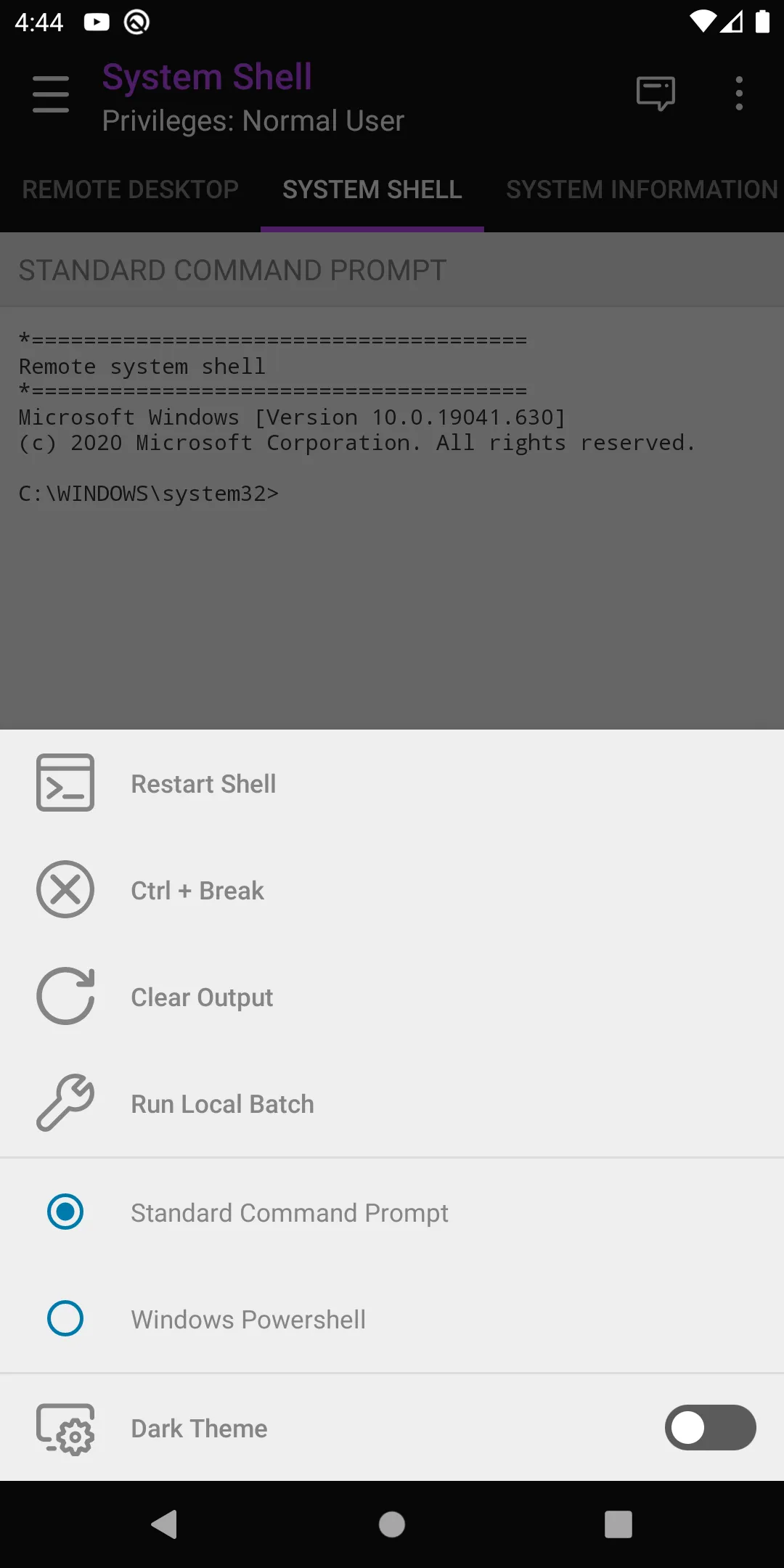 Screenshot