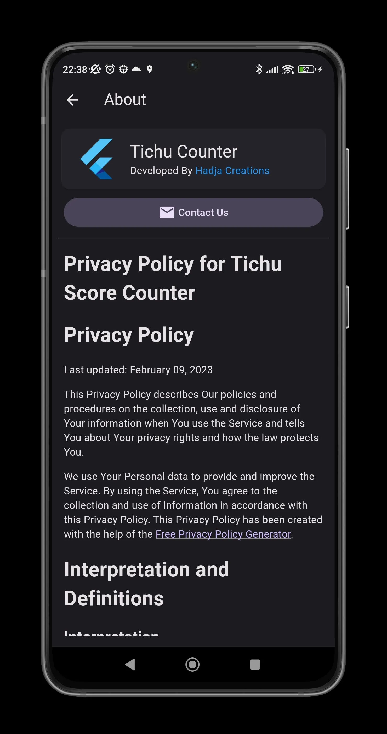 Screenshot