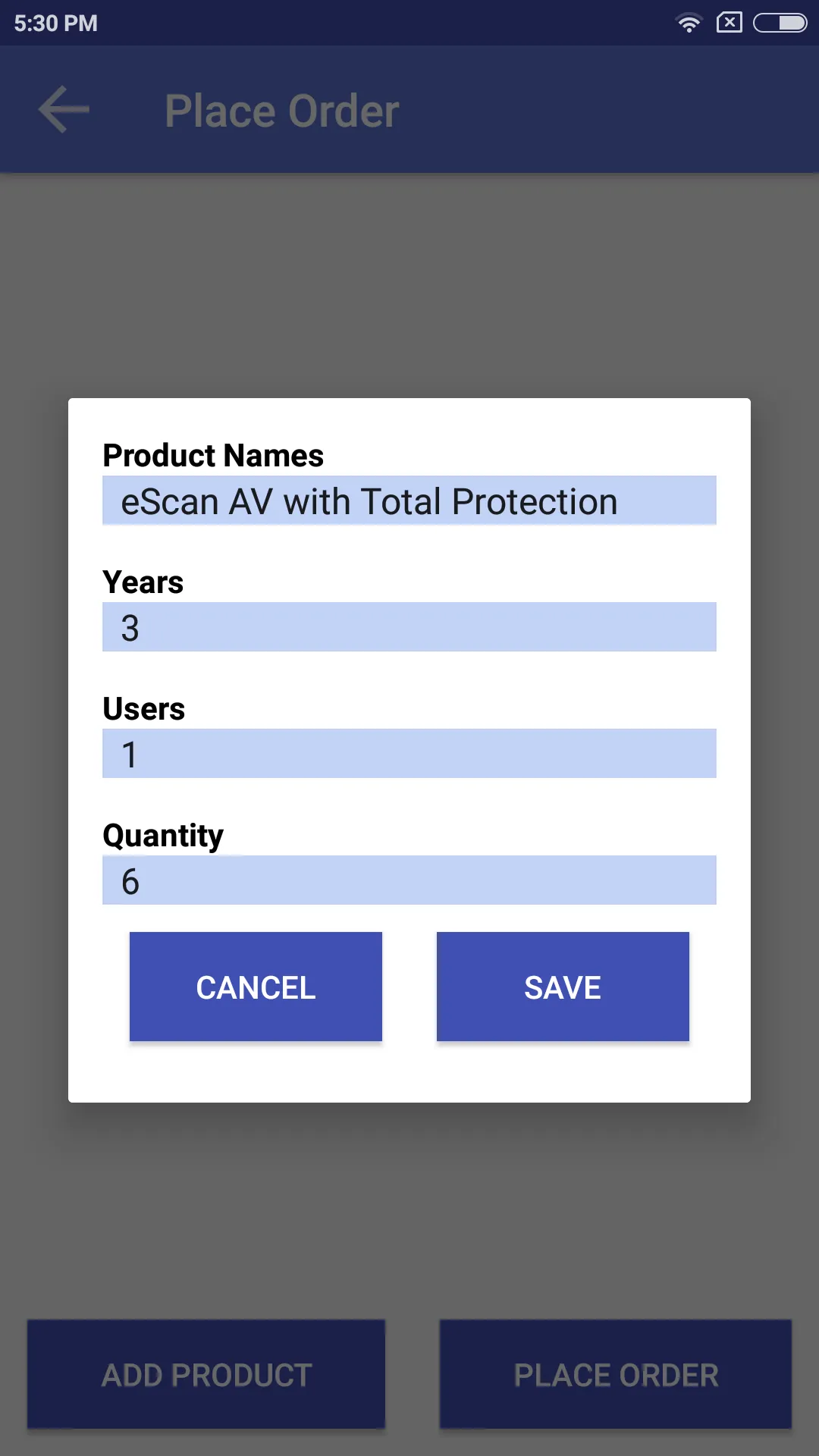 Screenshot